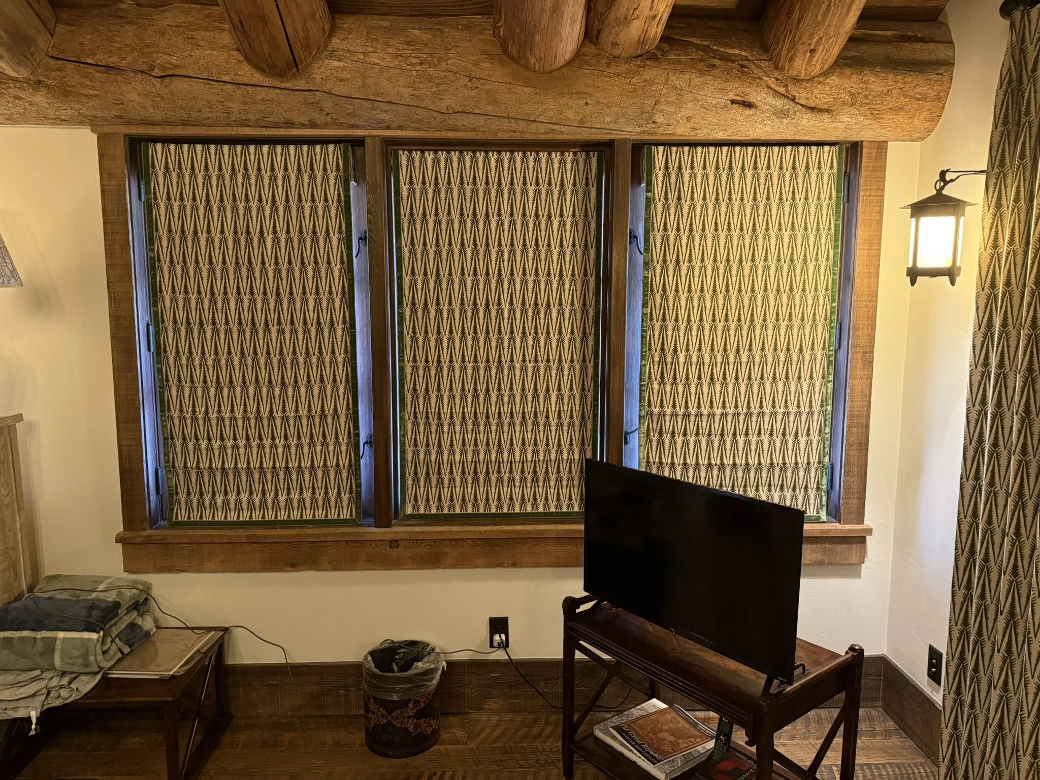 Roman Shades in Yellowstone Club