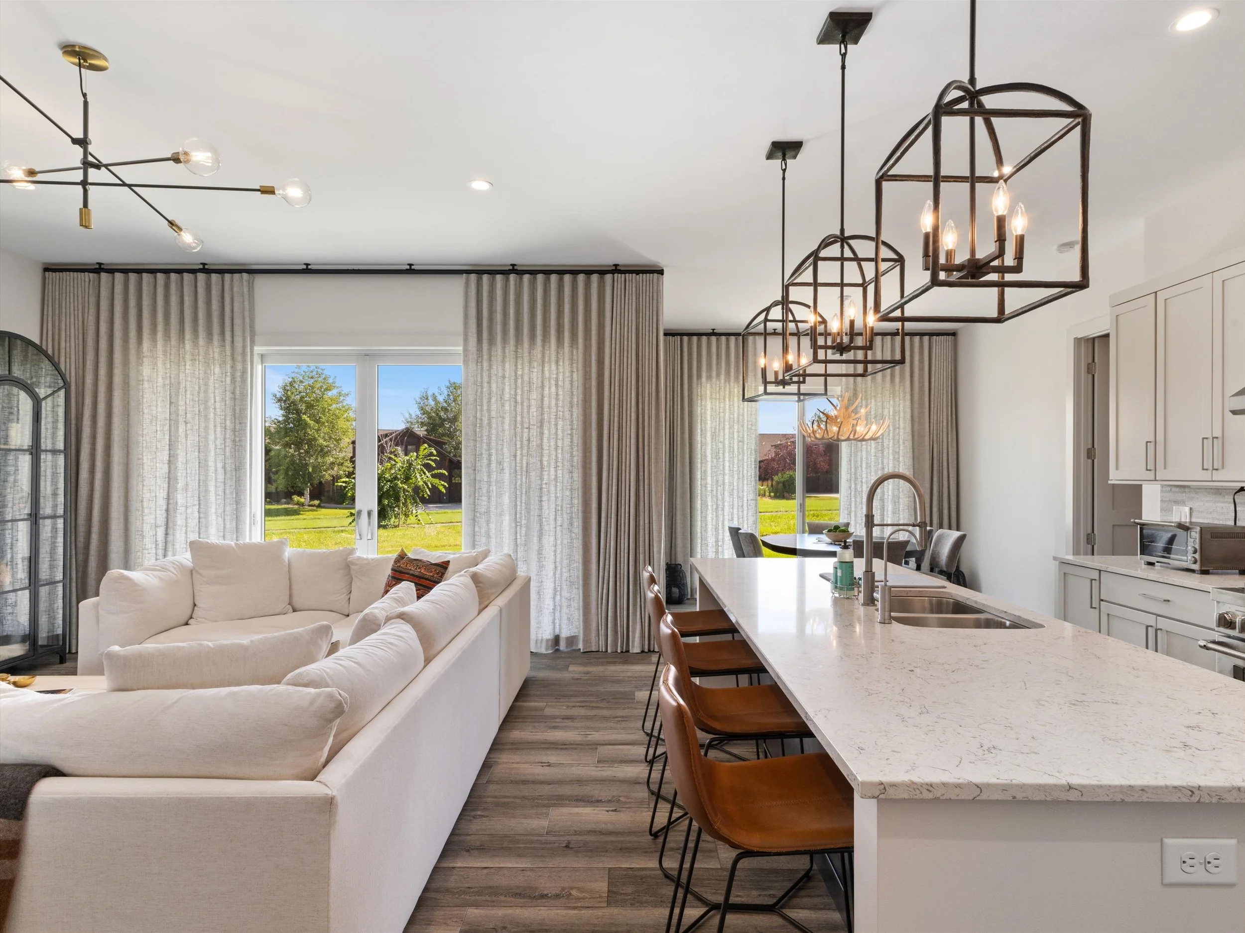 Custom Drapery | Black Bull, Bozeman