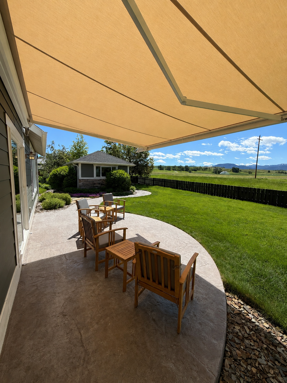 Motorized Retractable Awning | Bozeman