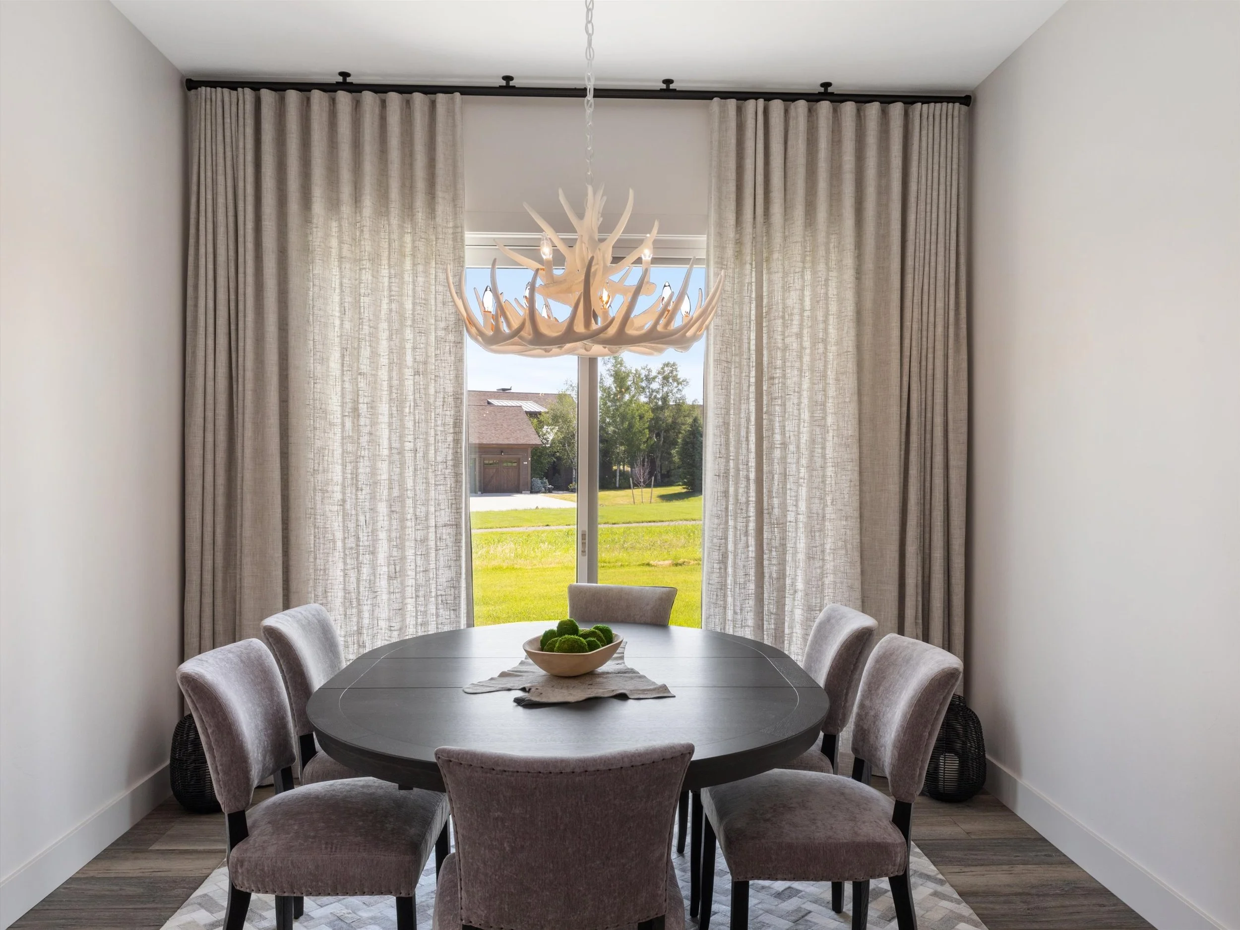 Custom Drapery | Black Bull, Bozeman