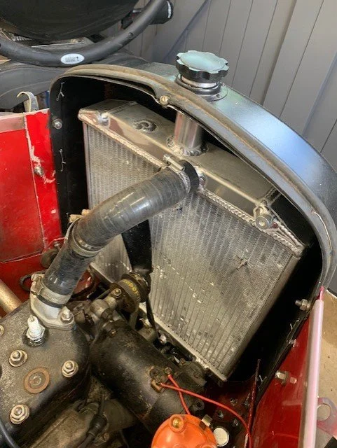 Screw Type Solid Brass Radiator Neck — Austin7Ulster