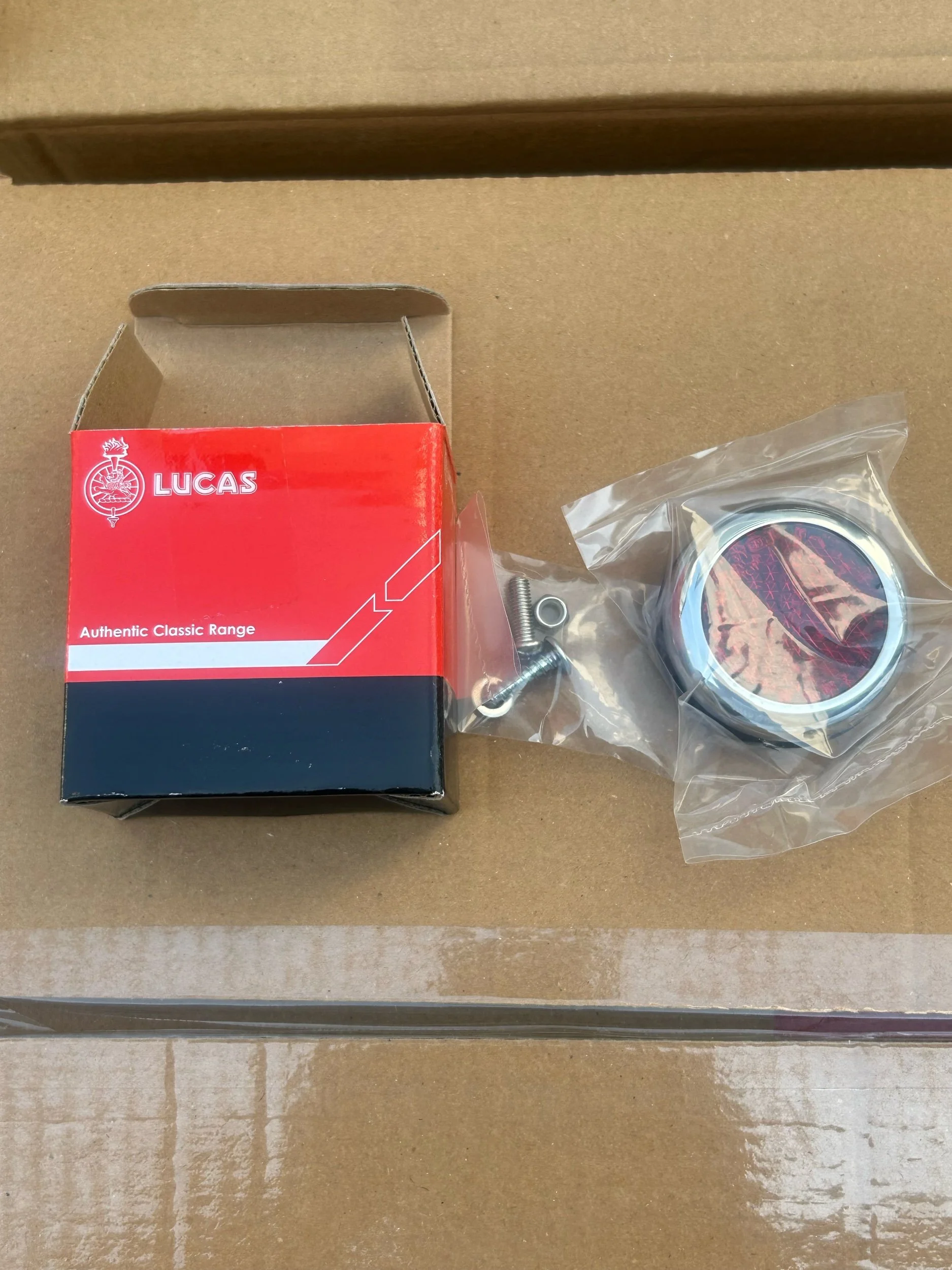 Quality Lucas RER25 Red Rear Reflector - LOWEST PRICE GUARANTEE!
