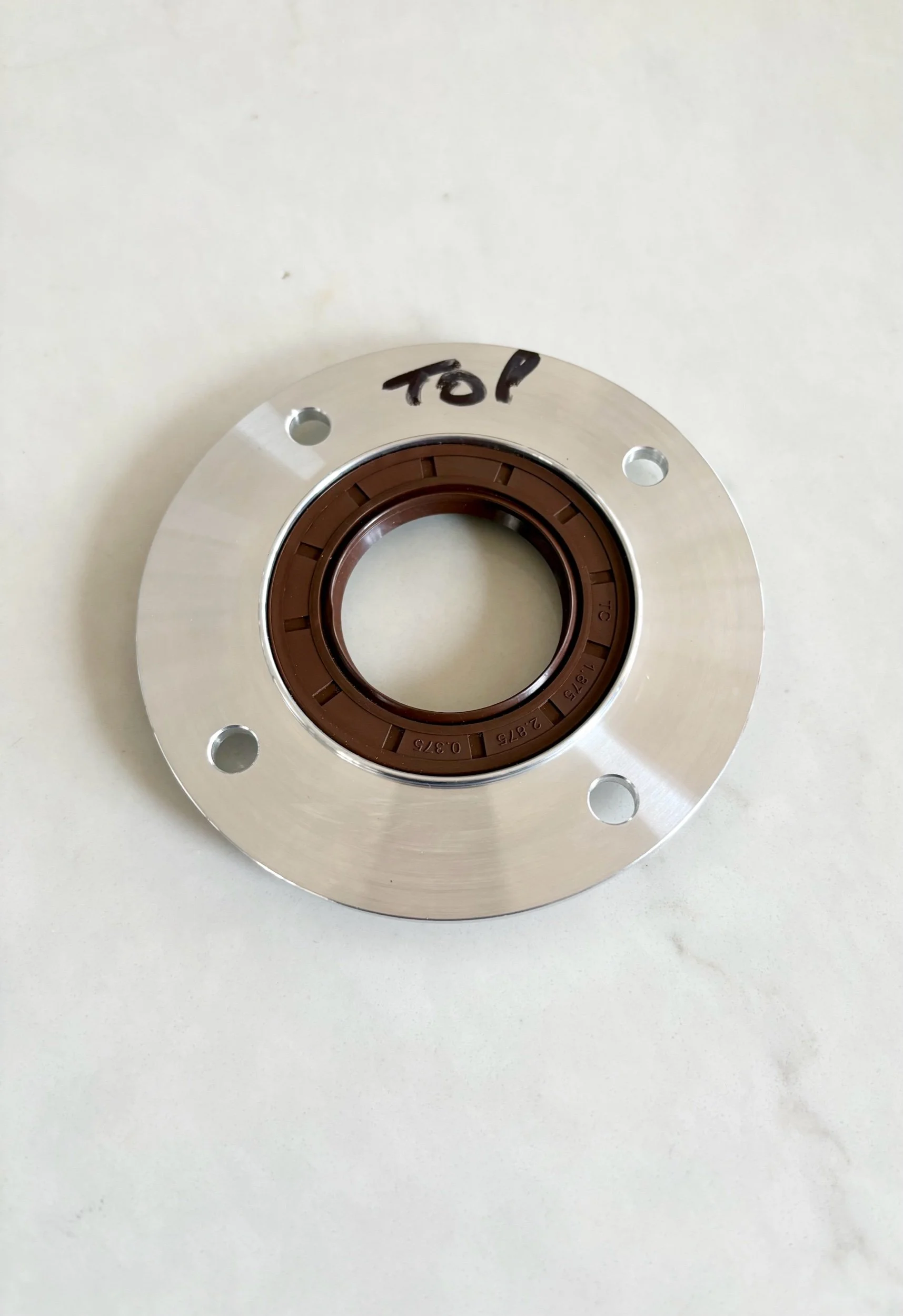 Rear Main Oil Seal Plate c/w UPRATED VITON HIGH PERFORMANCE seal (1930-1939)