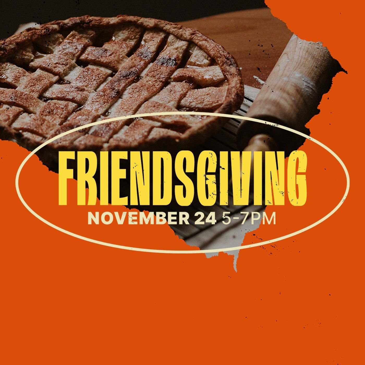 THIS SUNDAY!

Join us this weekend from 5-7 for our annual Friendsgiving Dinner! This evening will be a great opportunity to hang out with friends, while enjoying a lot of great food. We hope to see you there!
