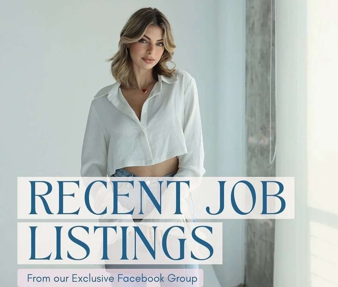 Some recent job listings we&rsquo;ve seen this week! ☁️ 

I get asked all the time &ldquo;are influencers actually hiring?!&rdquo; And here&rsquo;s the proof!! 👀 and the crazy part?? Only 3-5 people applied to each of these!!

That just proves that 