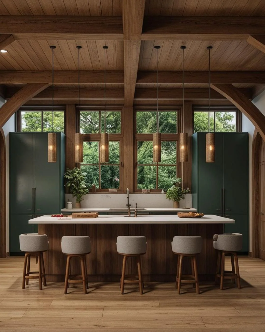 No es tendencia, es arquitectura atemporal 🤎 los arcos aportan continuidad visual, m&aacute;s luz y elegancia cl&aacute;sica al dise&ntilde;o de casas y al dise&ntilde;o interior. 

En la arquitectura en Chile, integrarlos en madera, piedra o estuco