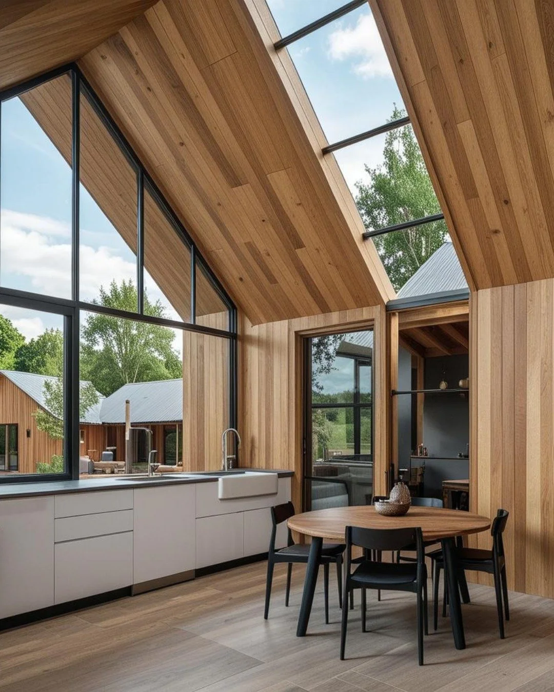 &iquest;Te imaginas ver la lluvia caer sobre Frutillar desde tu living, con ventanales de piso a cielo que inundan todo de luz natural? 🌧️✨ Cada rinc&oacute;n de la Casa AC y MV fue dise&ntilde;ado para amplificar esa sensaci&oacute;n de calma, ampl