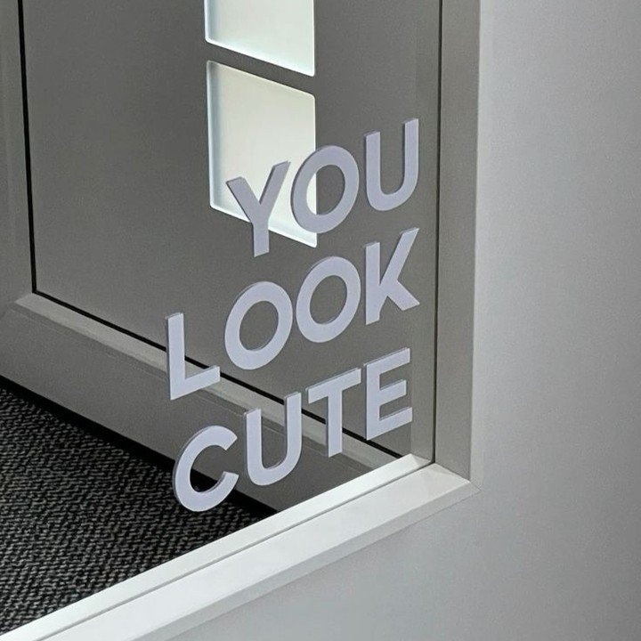 Reminder: You Look Cute😉