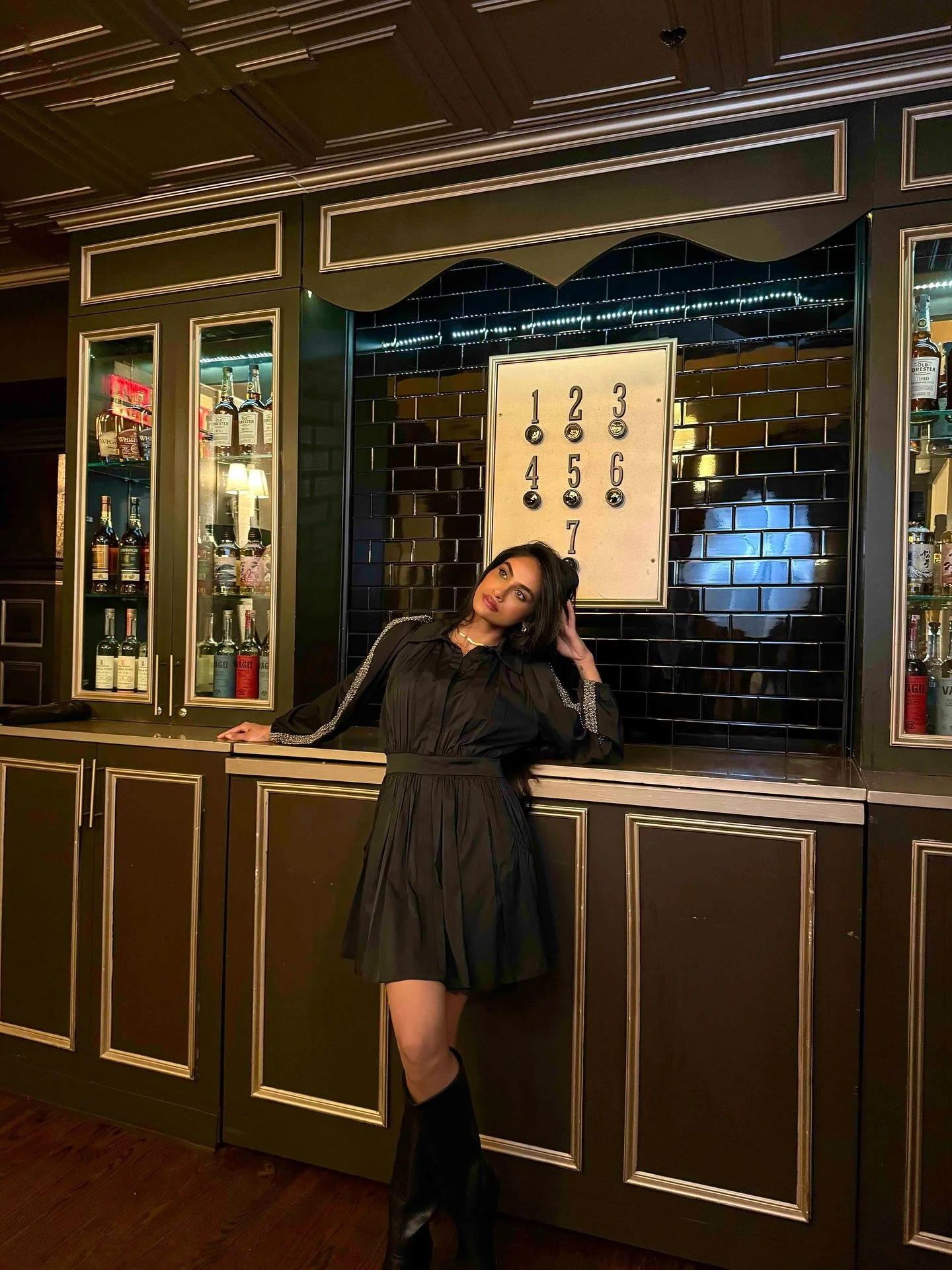 When your dress matches your weekend energy ✨