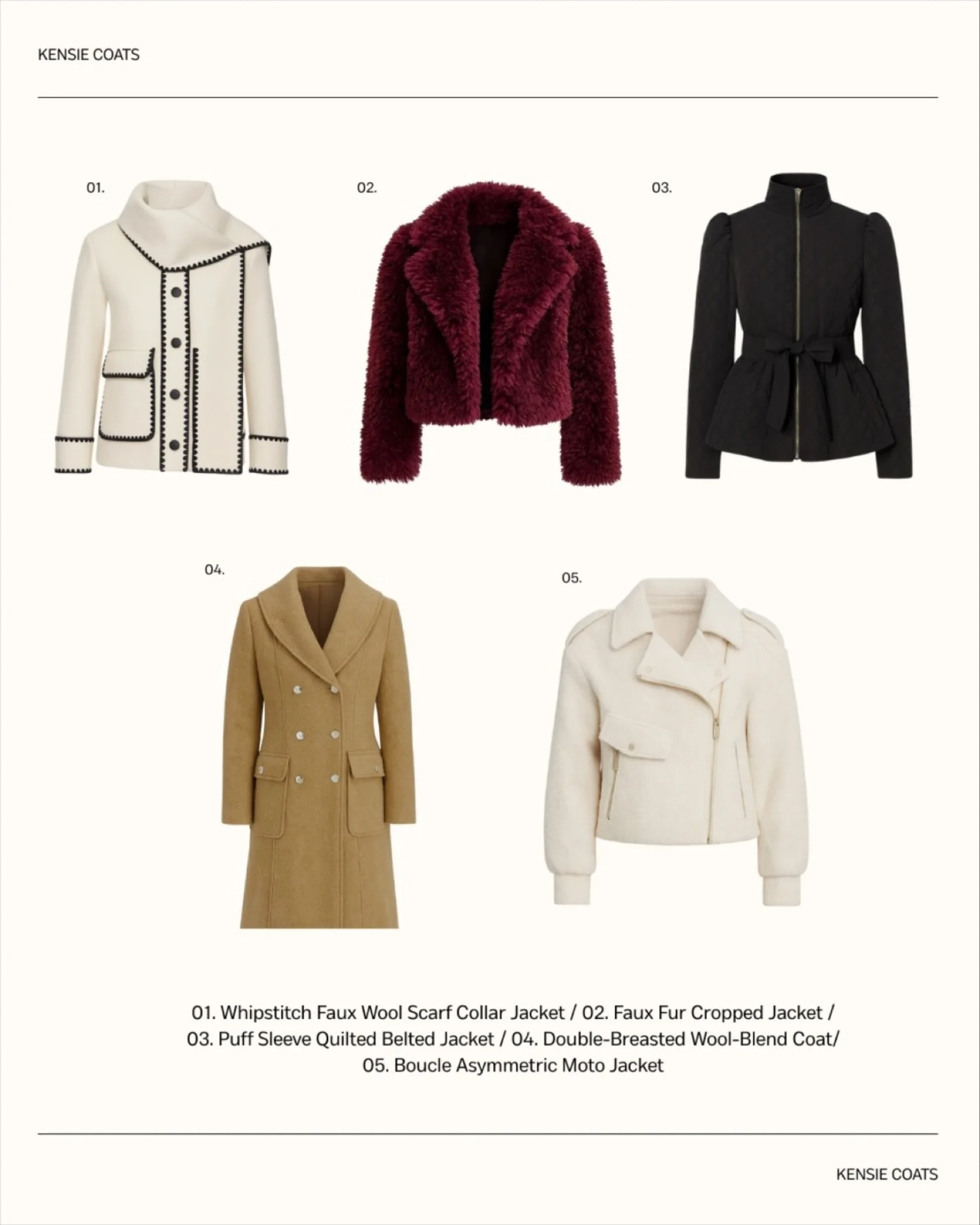 Bundle up, babes! Winter forecast: 100% chance of chic in Kensie ❄️🖤