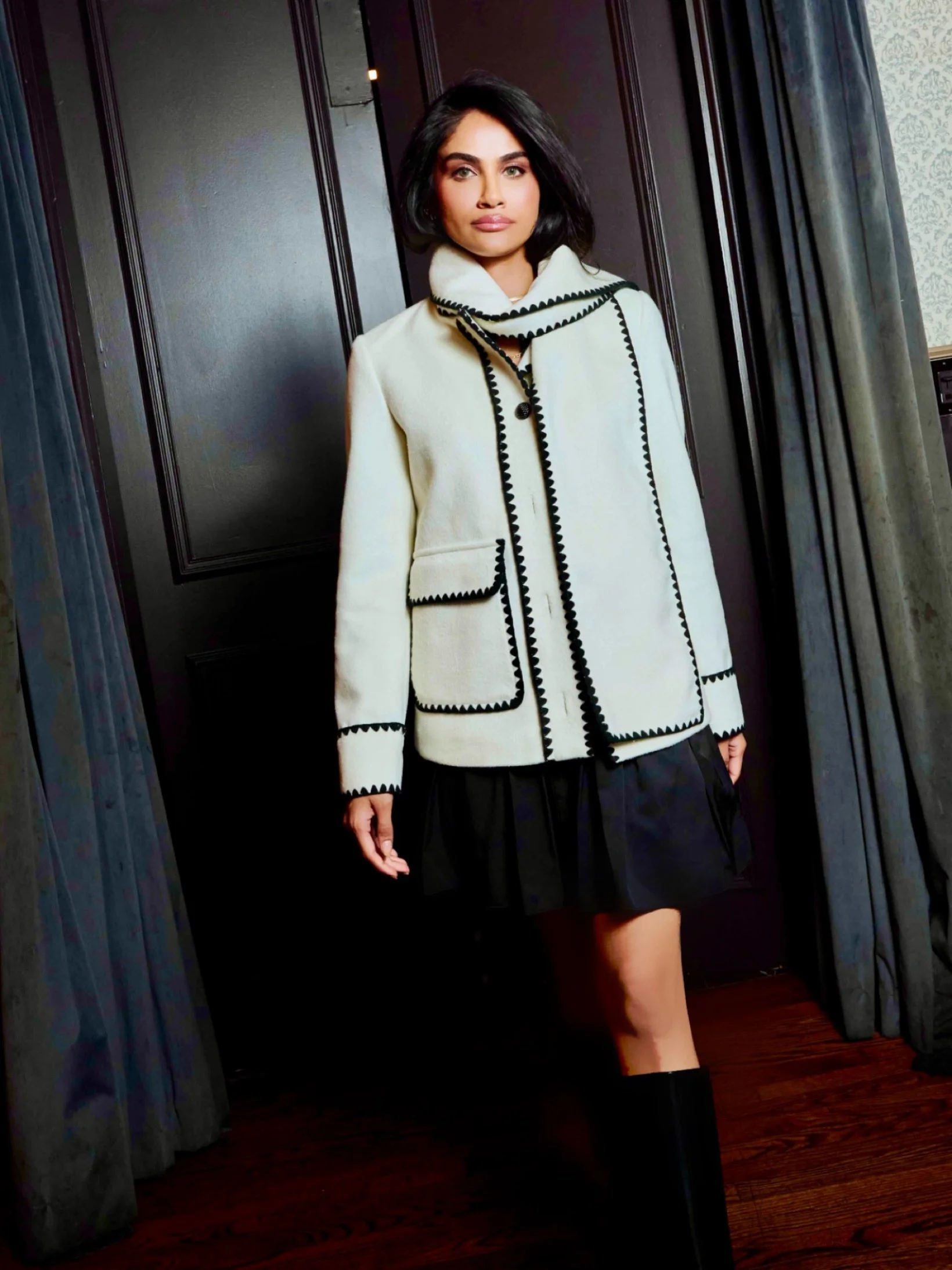 Cozy mornings, coffee runs, and city strolls &mdash; this Kensie jacket does it all❄️