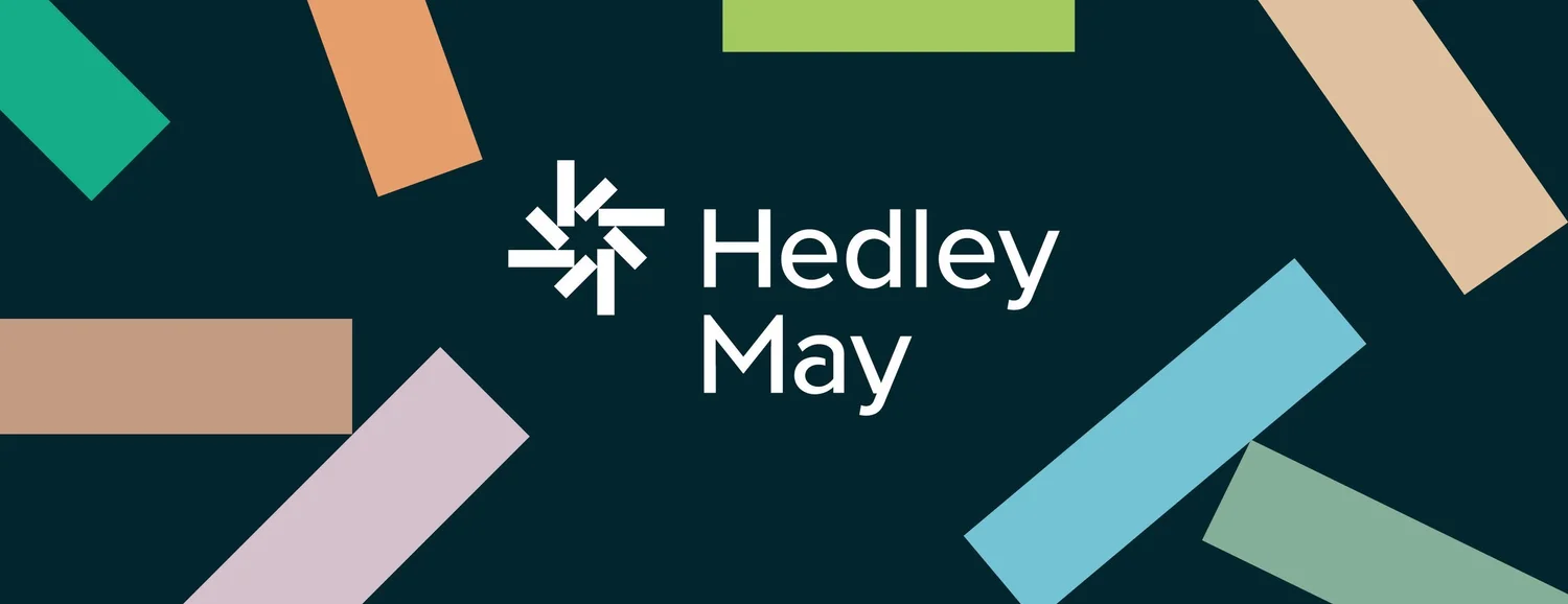 Hedley May brand graphic