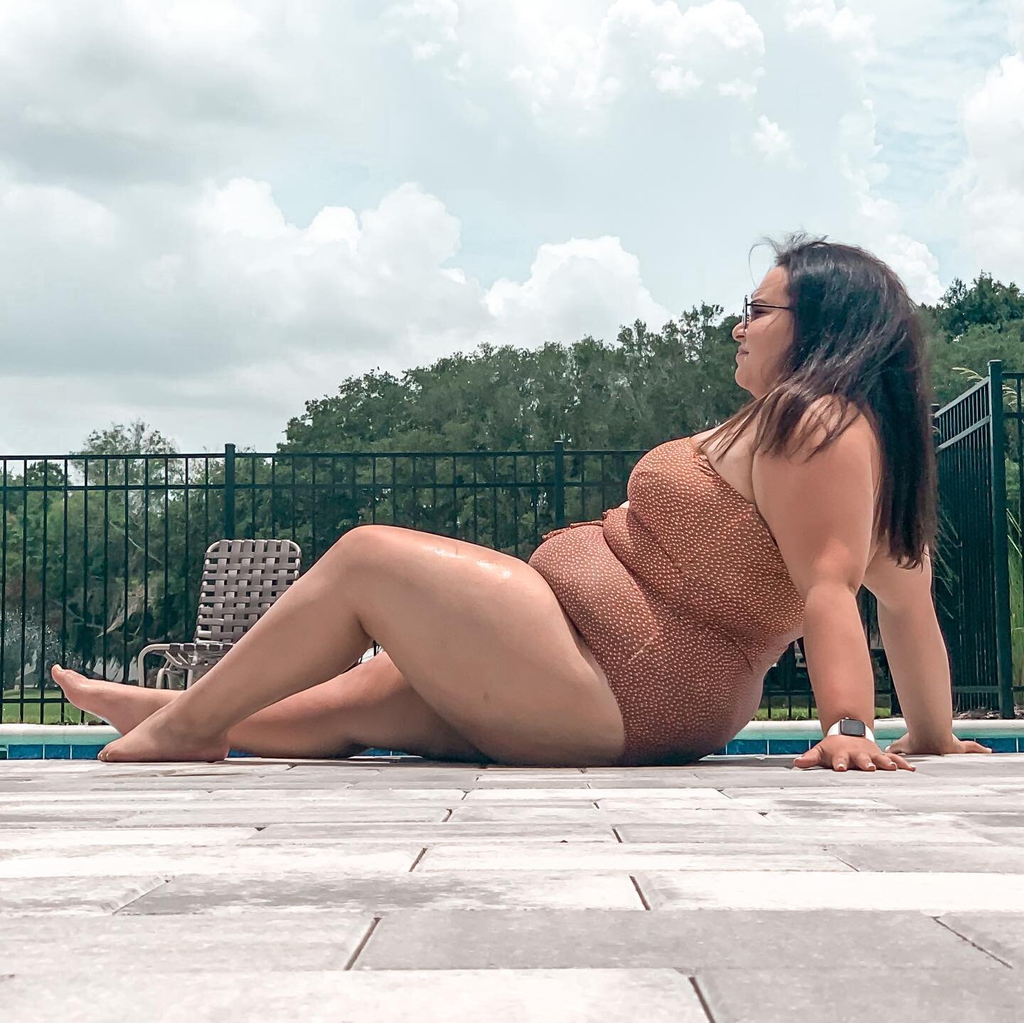 I would have died miserable.

Today I was sitting out by the pool enjoying the three minutes of sunshine when a thought crossed my mind. Right before I started my blog I had just gained a bunch of weight, moved into a crappy one bedroom apartment I h