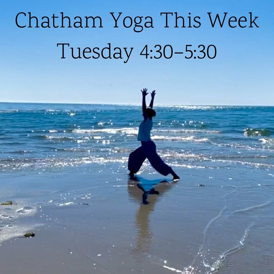 Join us for Tuesday yoga in the Loft! 880 Main Street, Chatham. All are welcome 🩵