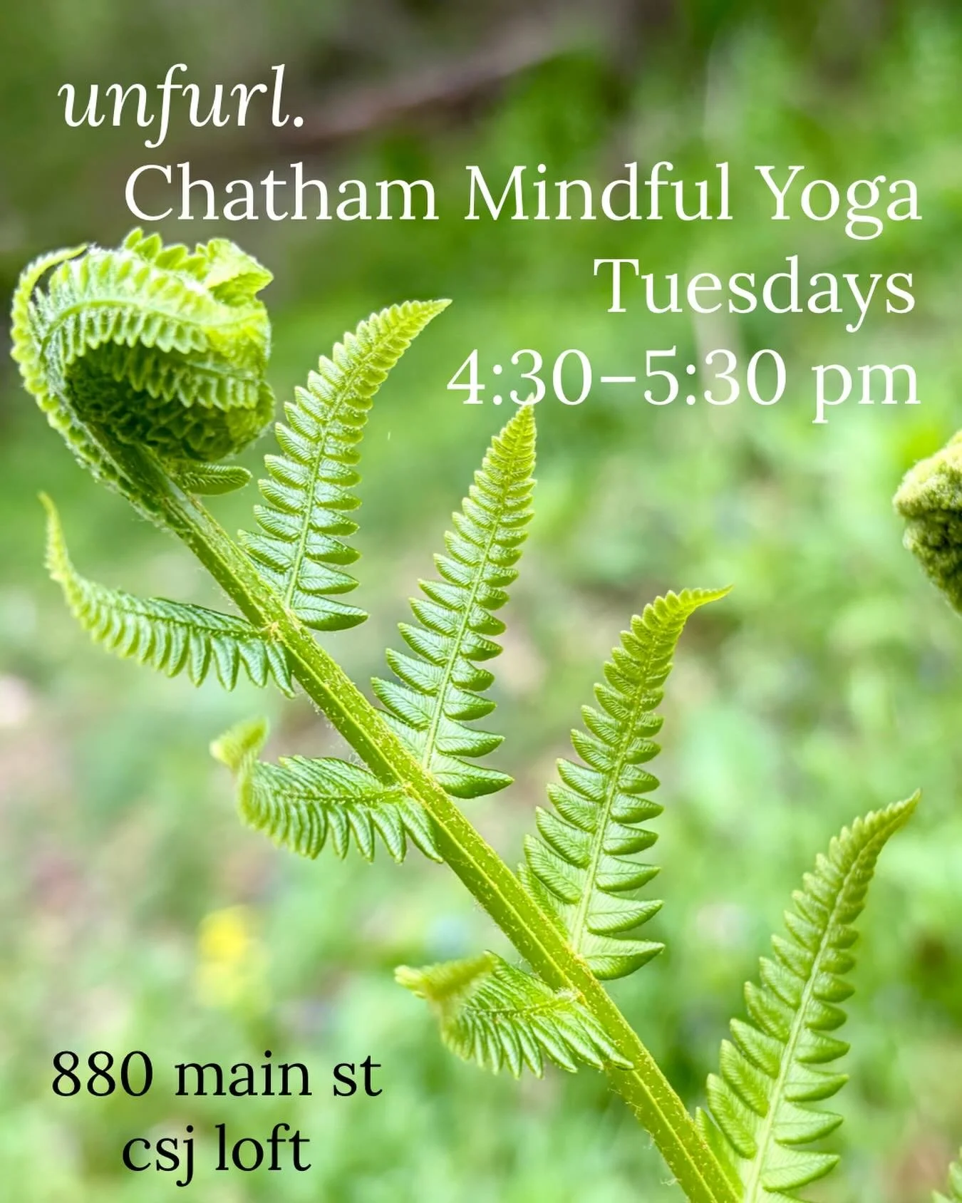 Breathe and listen ~ hope to see you on your mat this week💚
