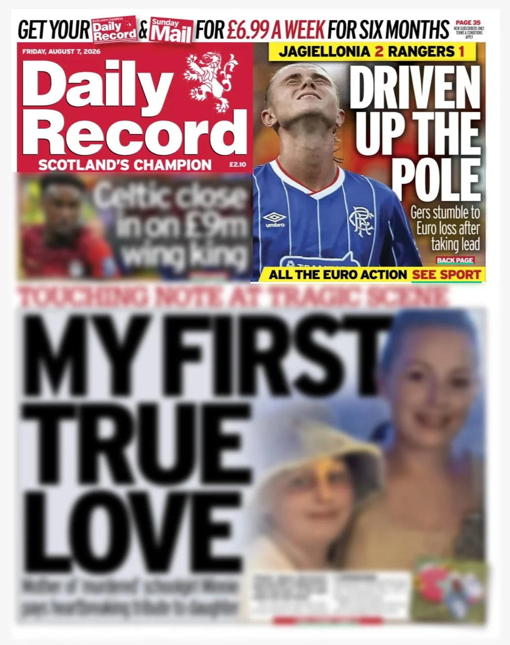 2026 - 7th August - Daily Record