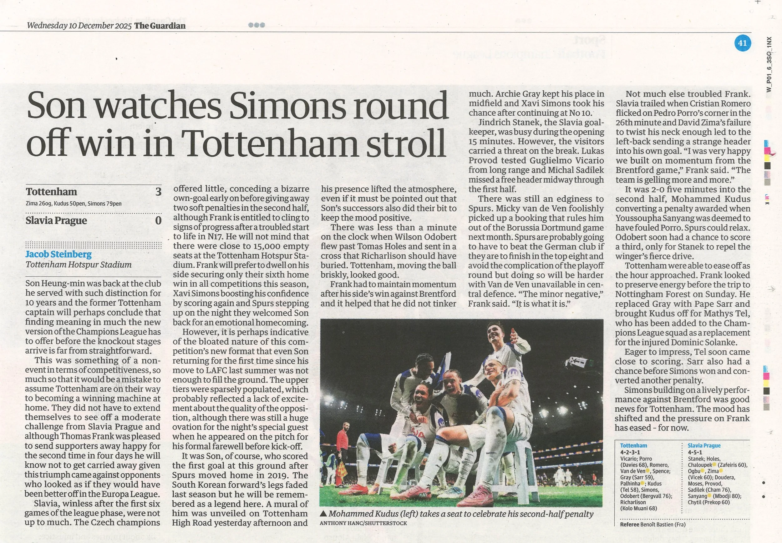 2025 - 10th December - The Guardian