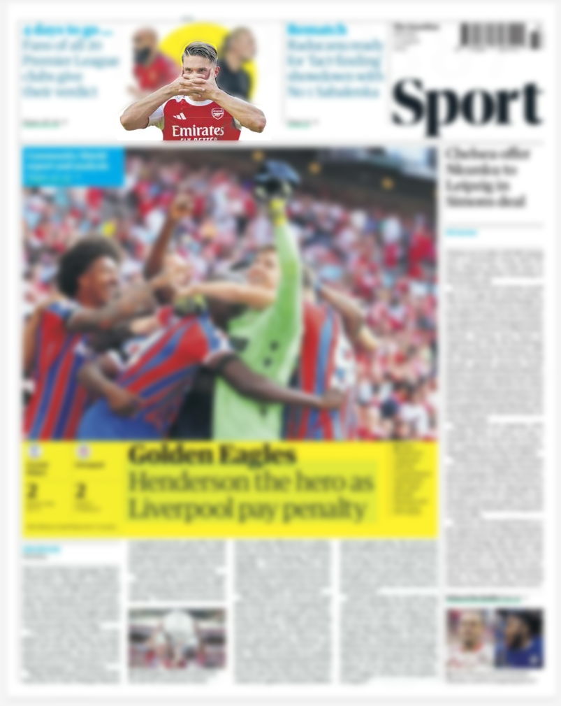 2025 - 11th August - The Guardian