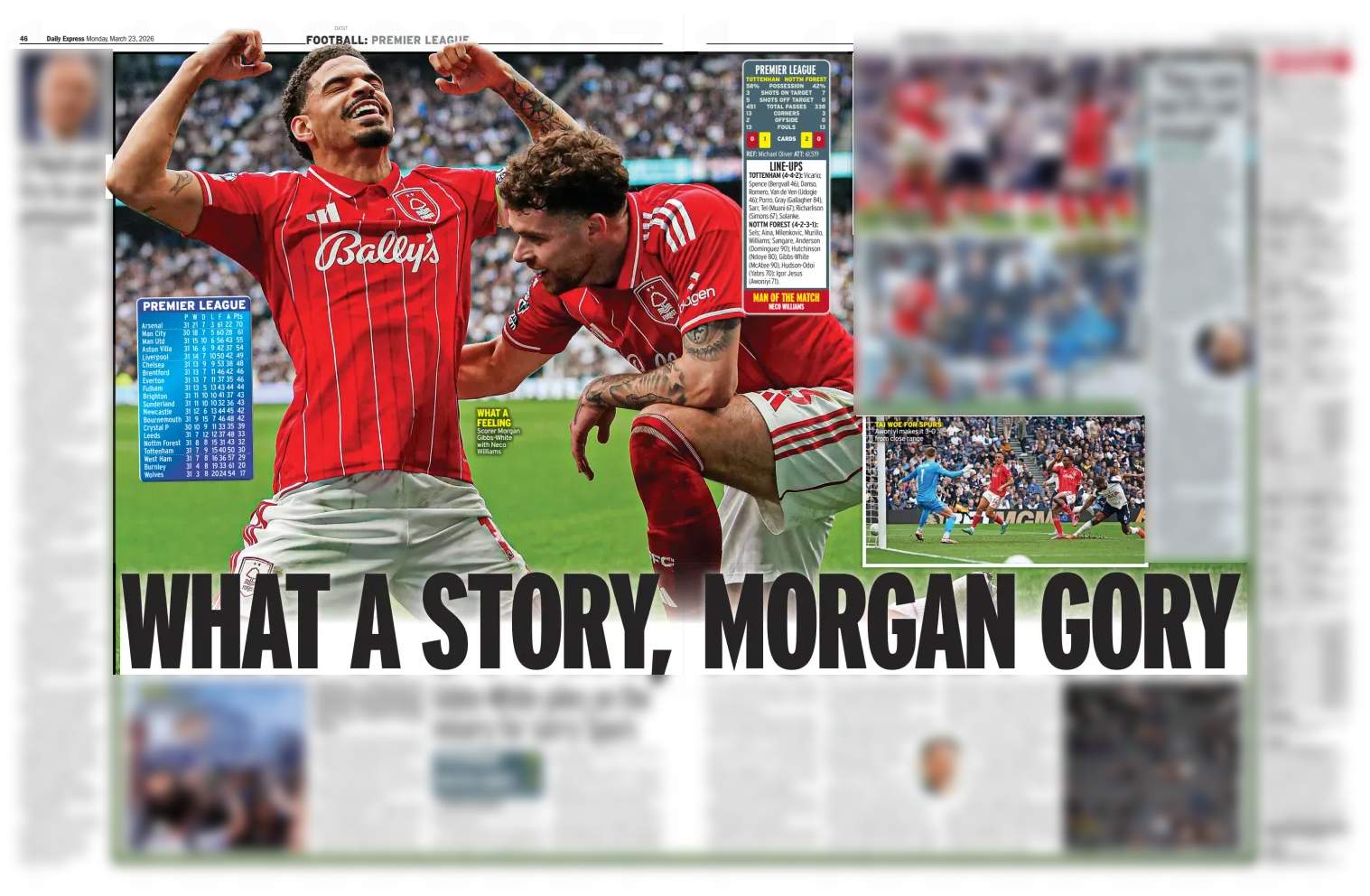 2026 - 23rd March - Daily Express