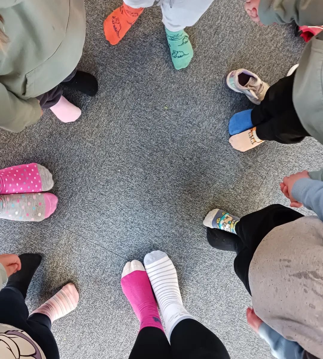 Today, we supported anti bullying week and celebrated our differences with our odd socks!