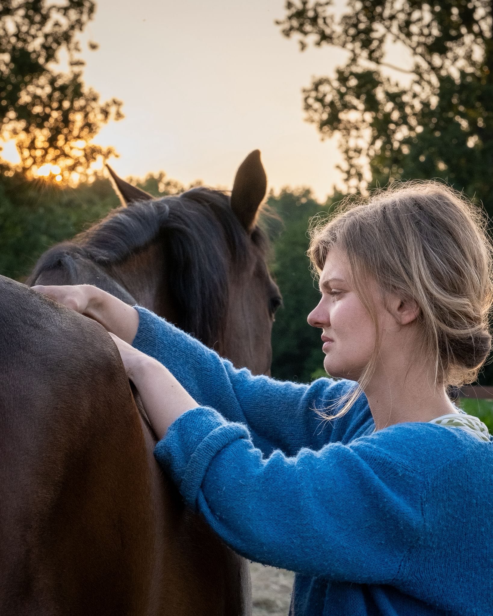 Lien behandelt Lupine (cranio sacrale)