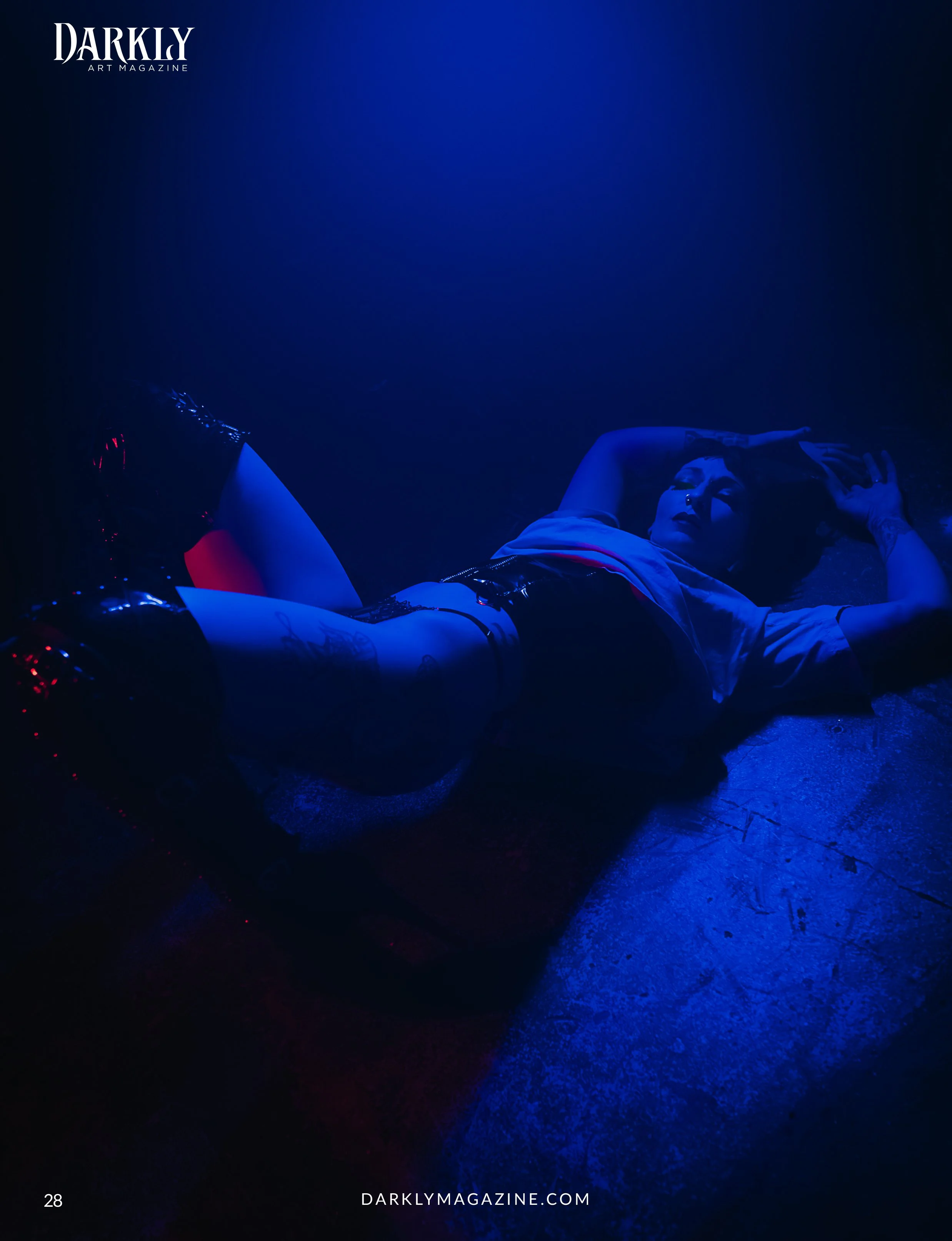 "DAME" Darkly Magazine 508