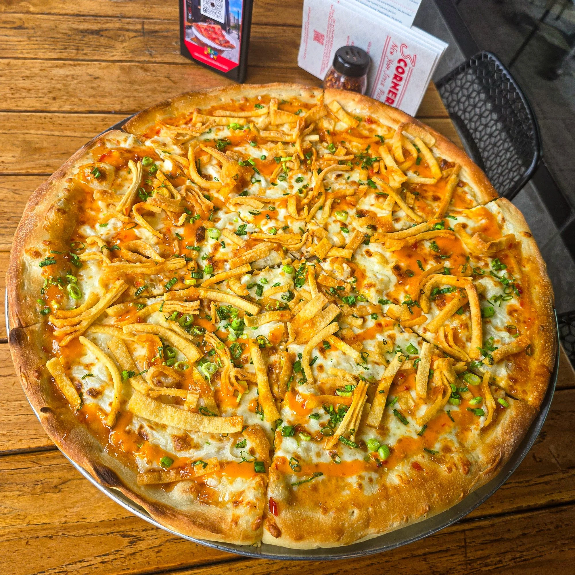 18" CRAB RANGOON PIZZA
