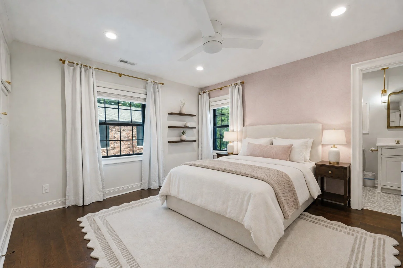 set up as adult bedroom