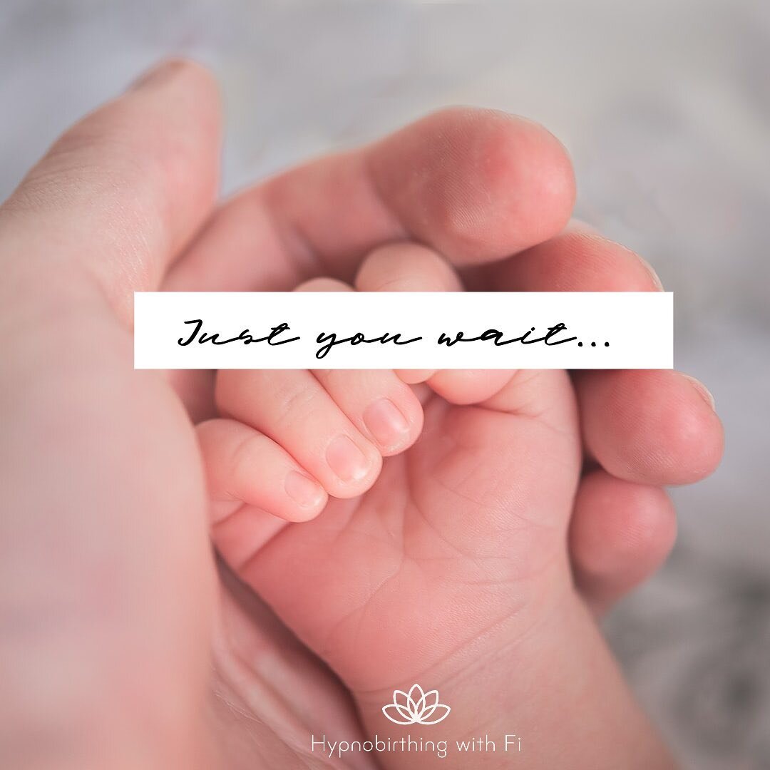 ⭐️ Positive edition ⭐️

In pregnancy we hear so many &lsquo;just you wait&rsquo; comments but they are usually negative. We should be better at telling expectant parents all the amazing things they can expect! 

Just you wait until&hellip;

💫 you ho