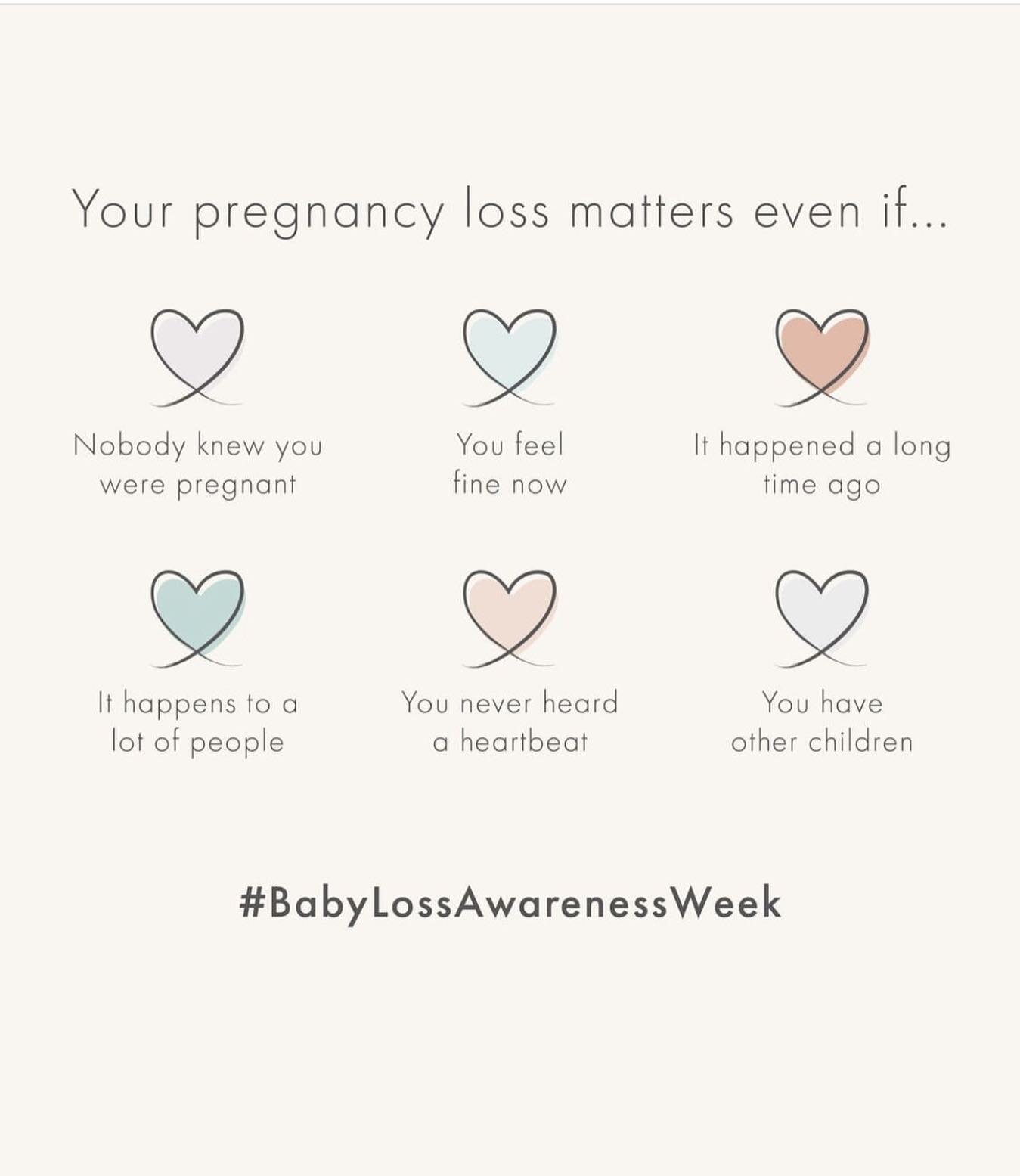 Thinking of anyone who has experienced a loss, whenever it was, no matter what it looked like 🤍 
#babylossawarenessweek #blaw