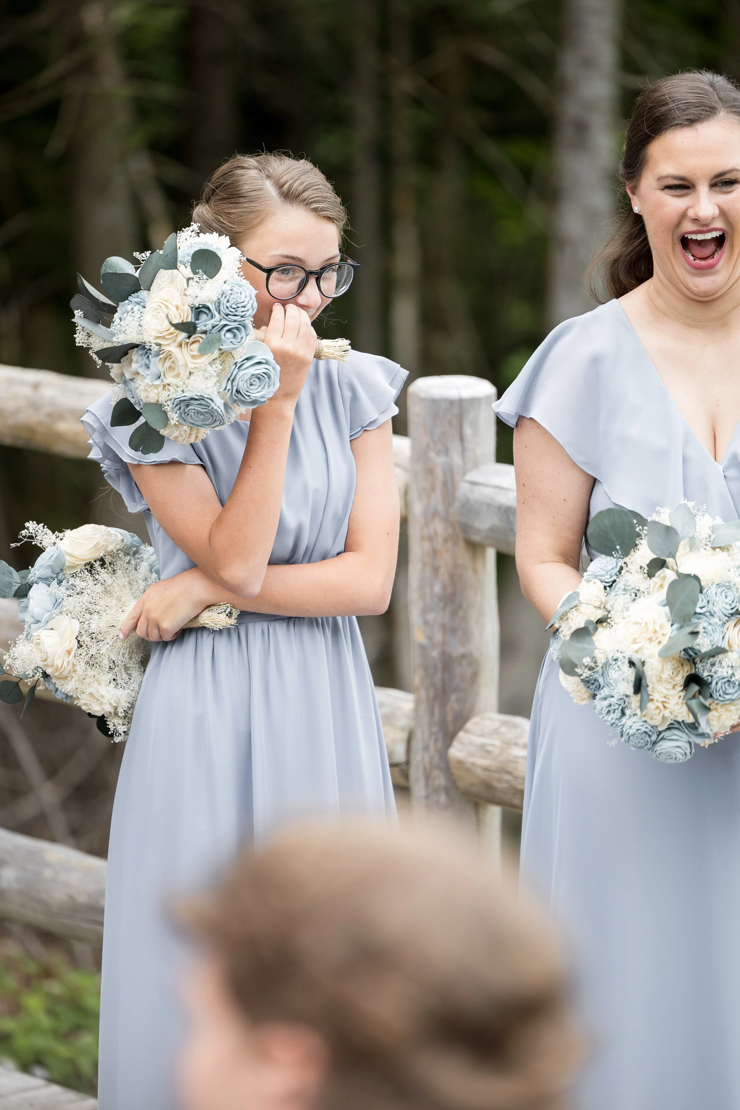 loon-mountain-bridesmaids-first-look-reaction.jpg