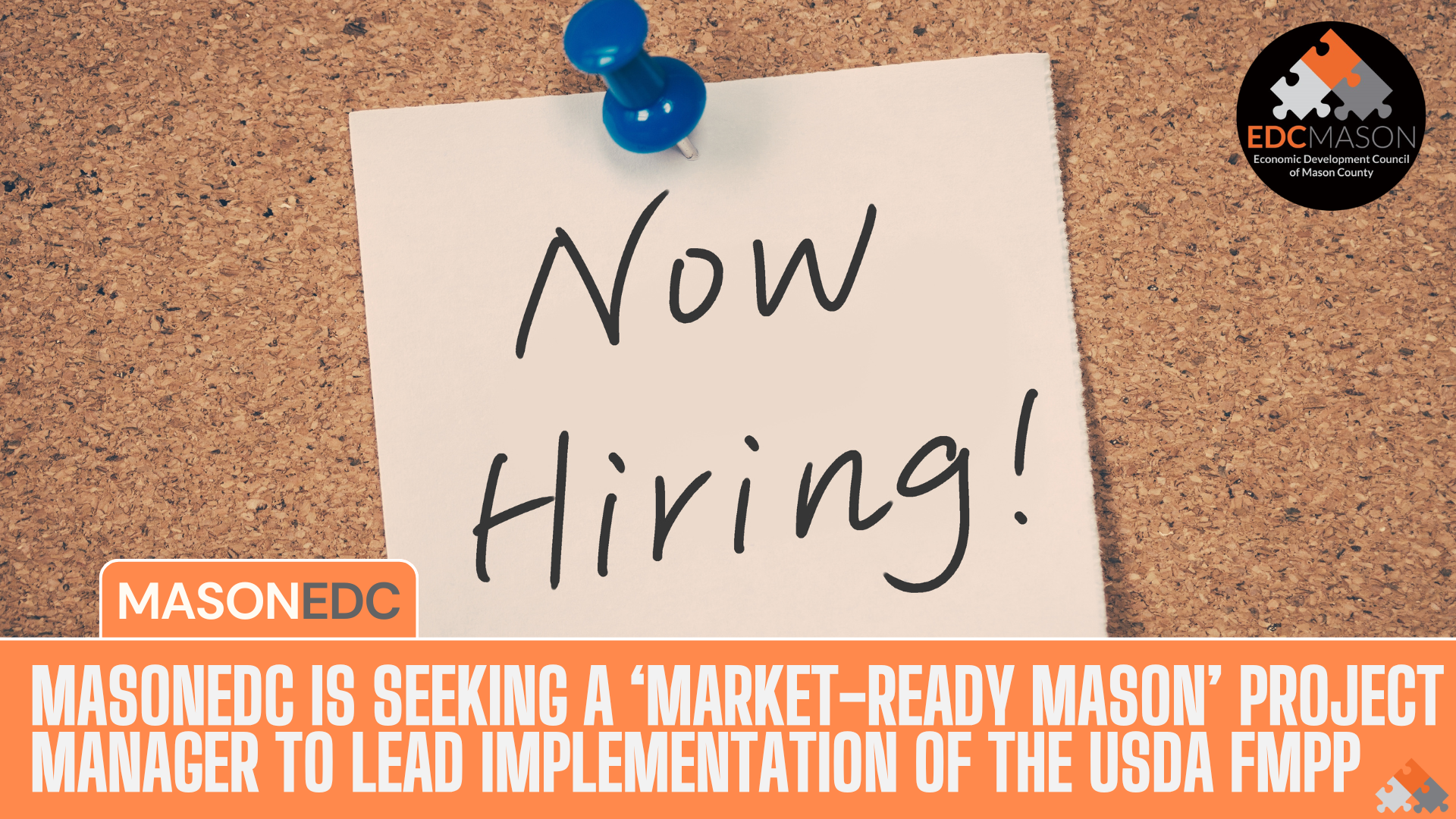 MasonEDC is hiring for a ‘Market-Ready Mason’ Program Manager
