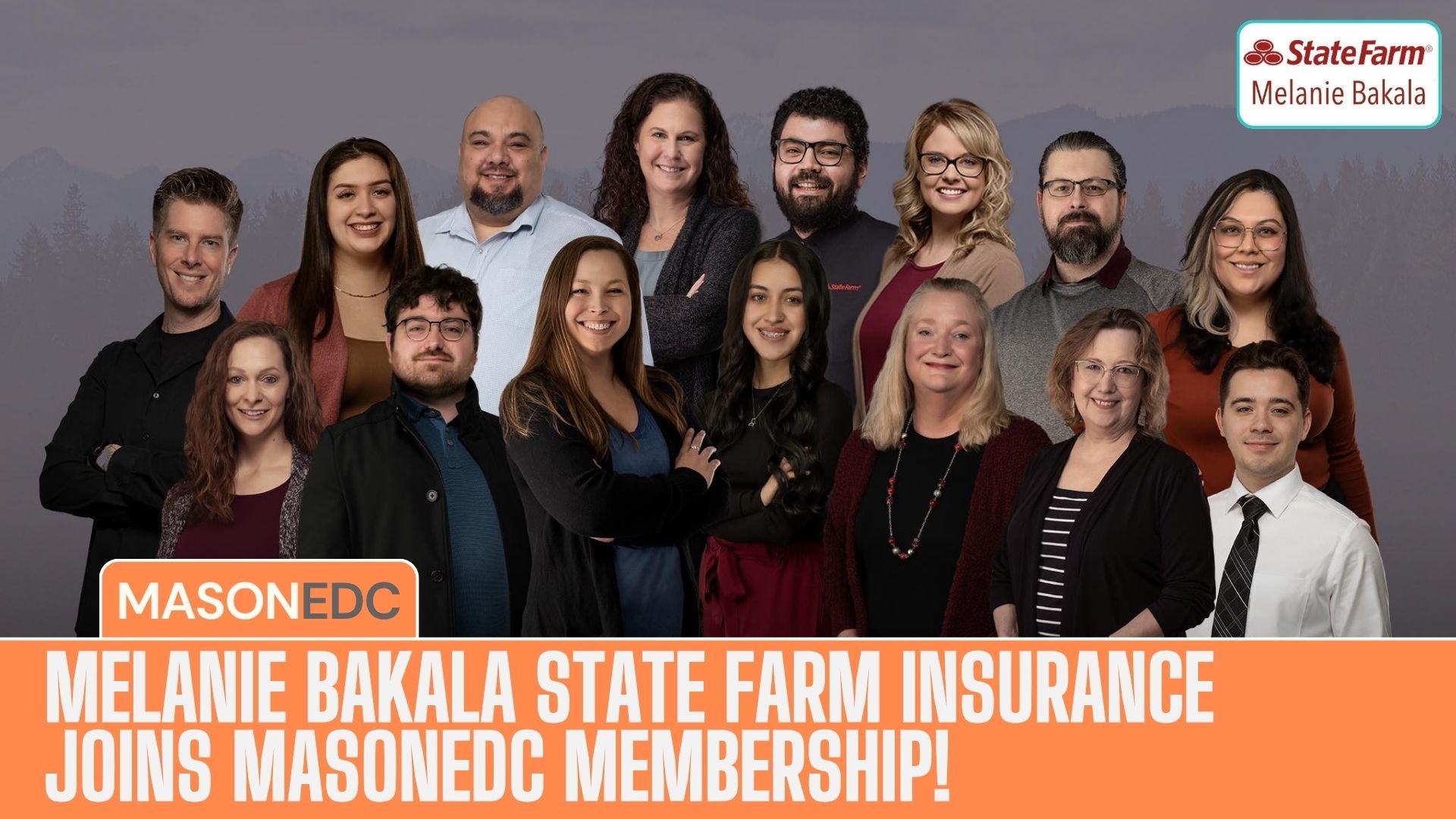 Bakala State Farm Insurance joins MasonEDC membership!