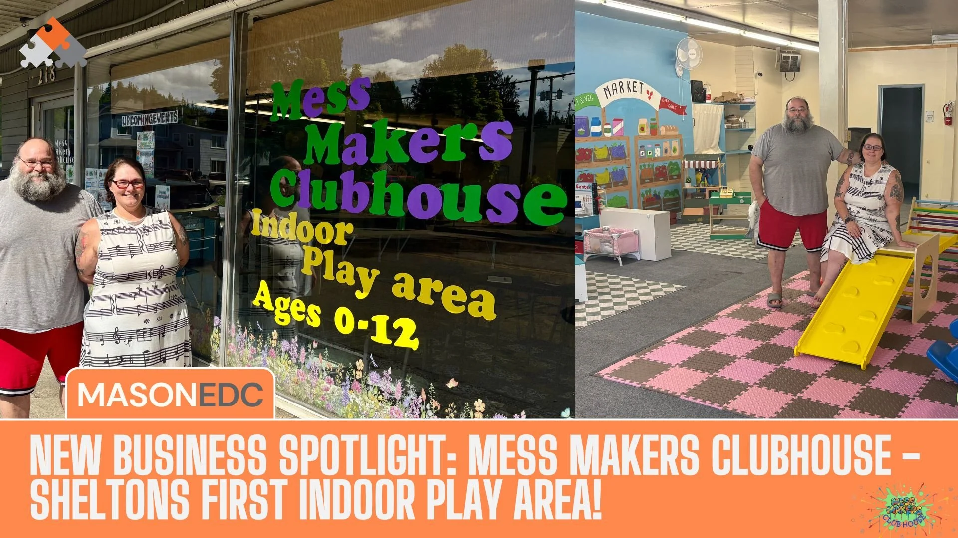 New Business Spotlight: Mess Makers Clubhouse – Shelton's First Indoor Play Space for Children Ages 0-12