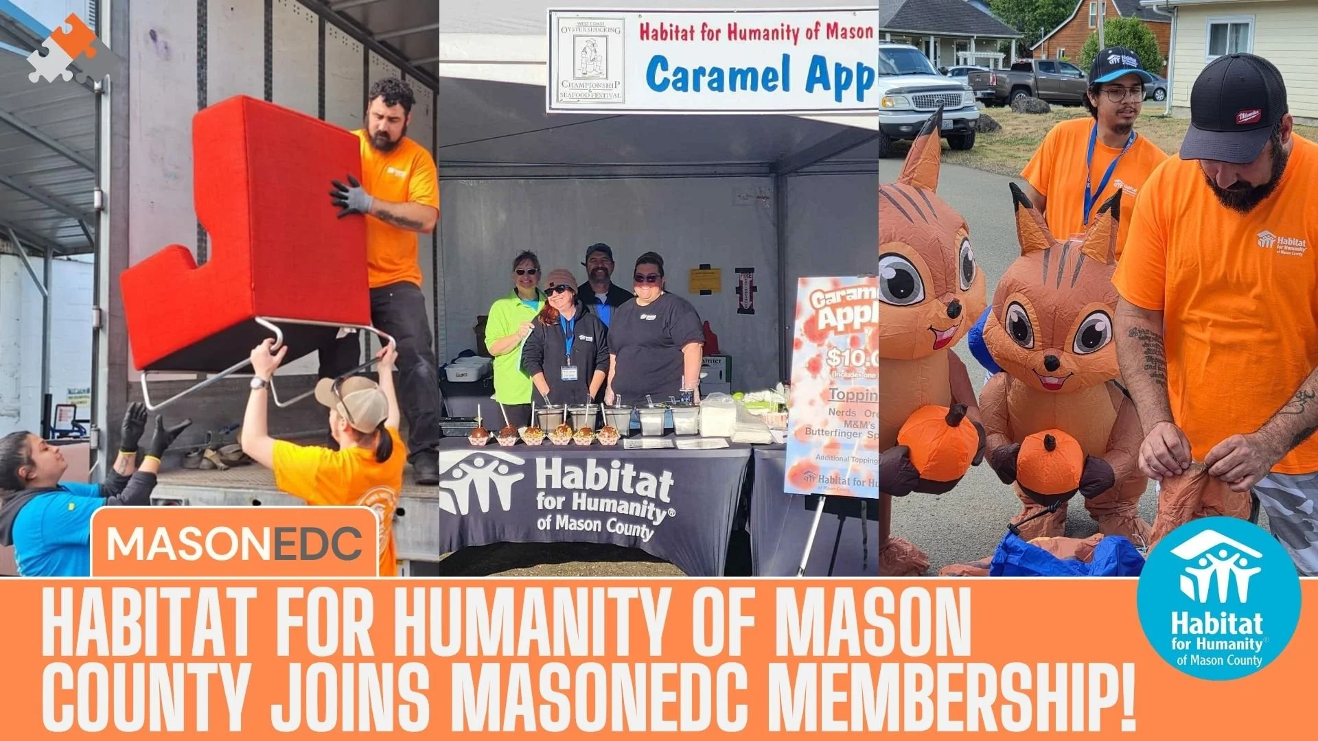 Habitat for Humanity of Mason County Joins MasonEDC Membership!