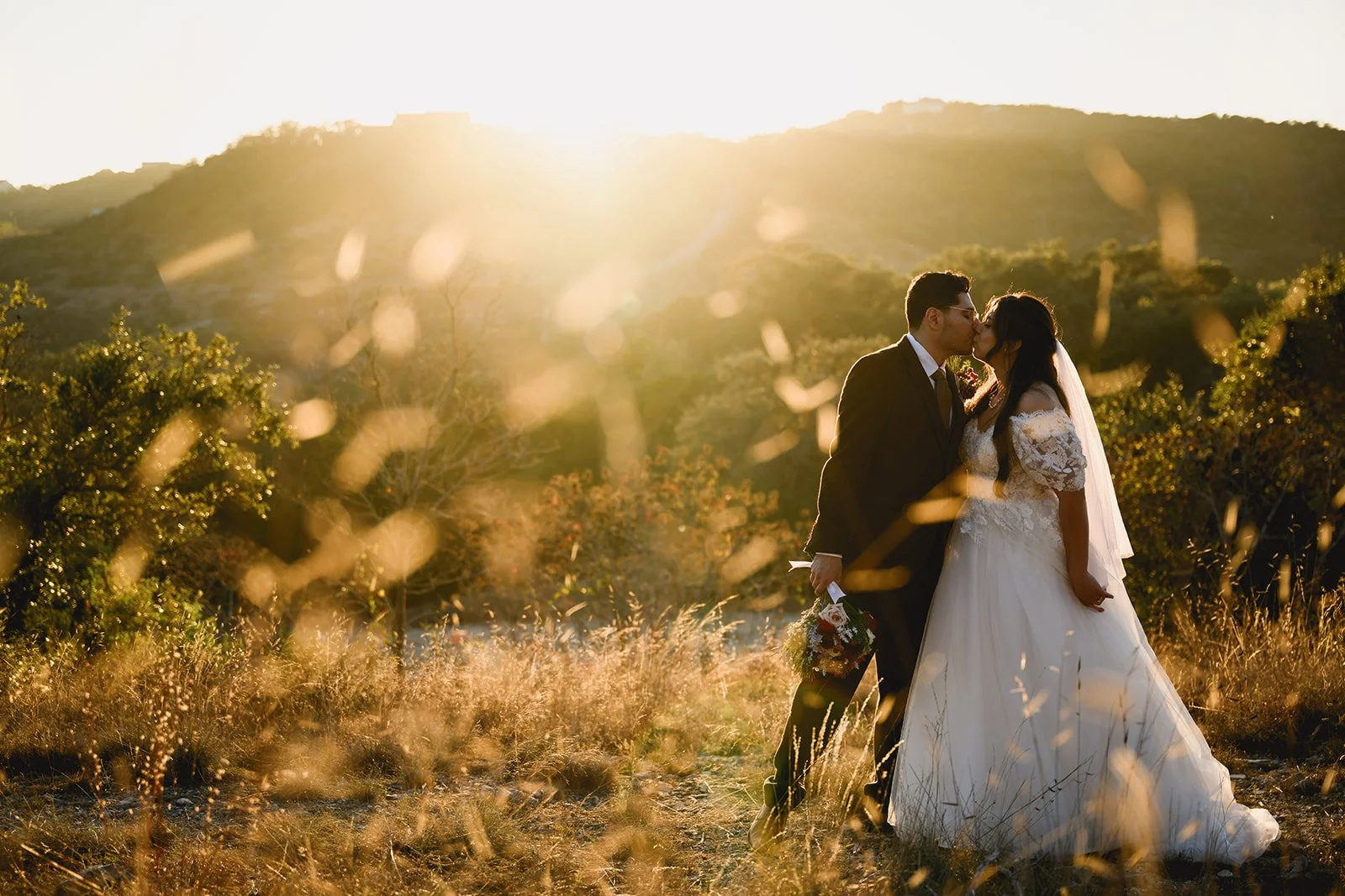 Wedding Golden Hour Pictures