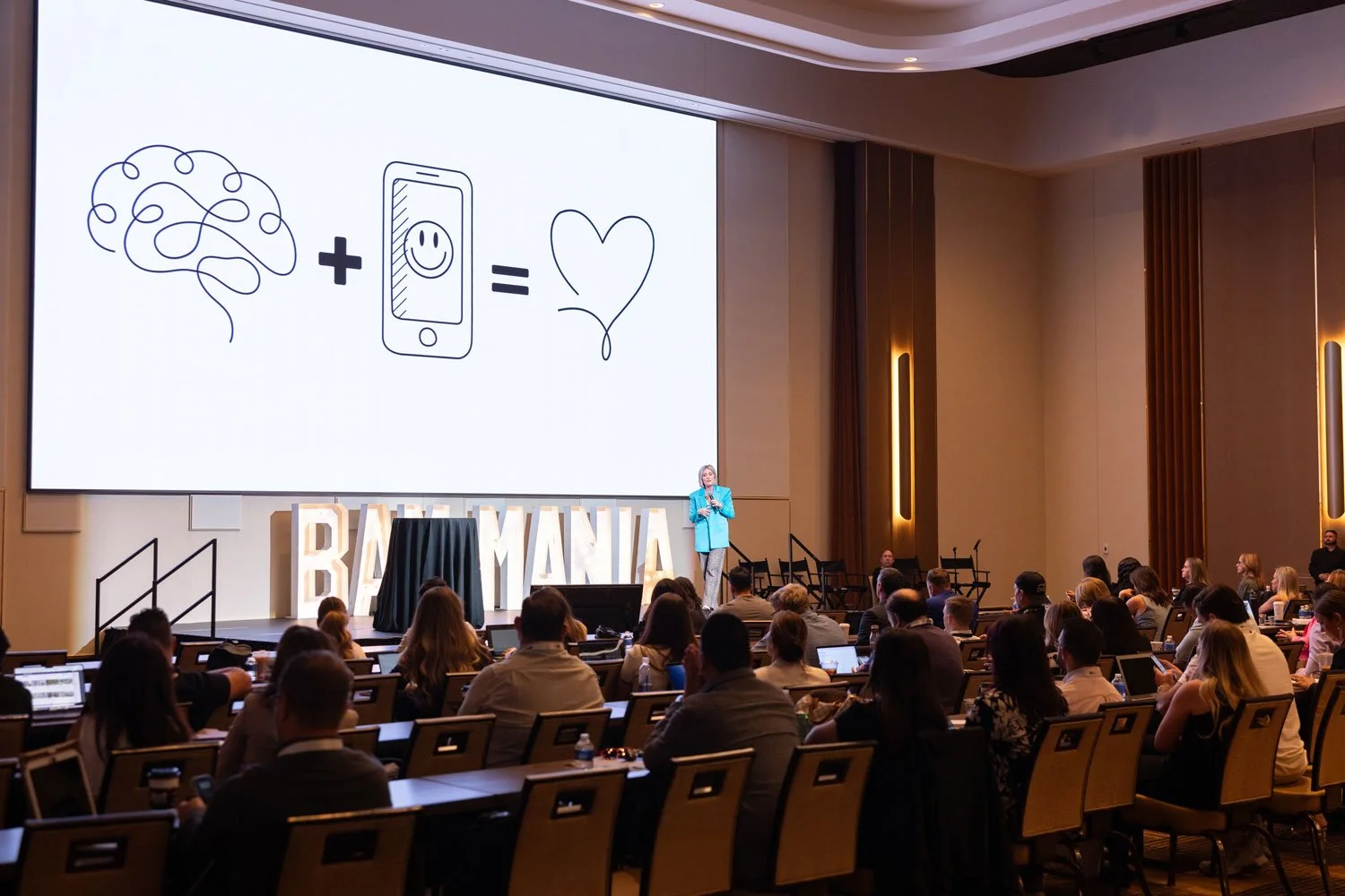 Chelsea Peitz's social media keynote speaking topic with Actionable, meaningful strategies for creating content that earns trust, helps drive revenue, and opens up new opportunities for your business.
