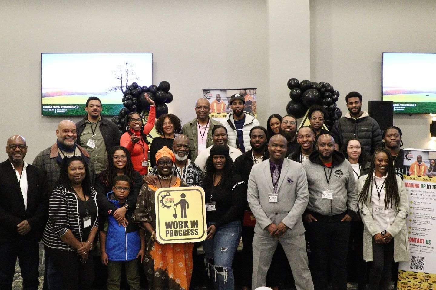 THANK YOU to EVERYONE who came out to make our 2024 Trading Up in Trades: Black in Trades Conference a success 😊

Keep the networking and conversations going until our next event 👌🏾

www.tradingupintrades.ca