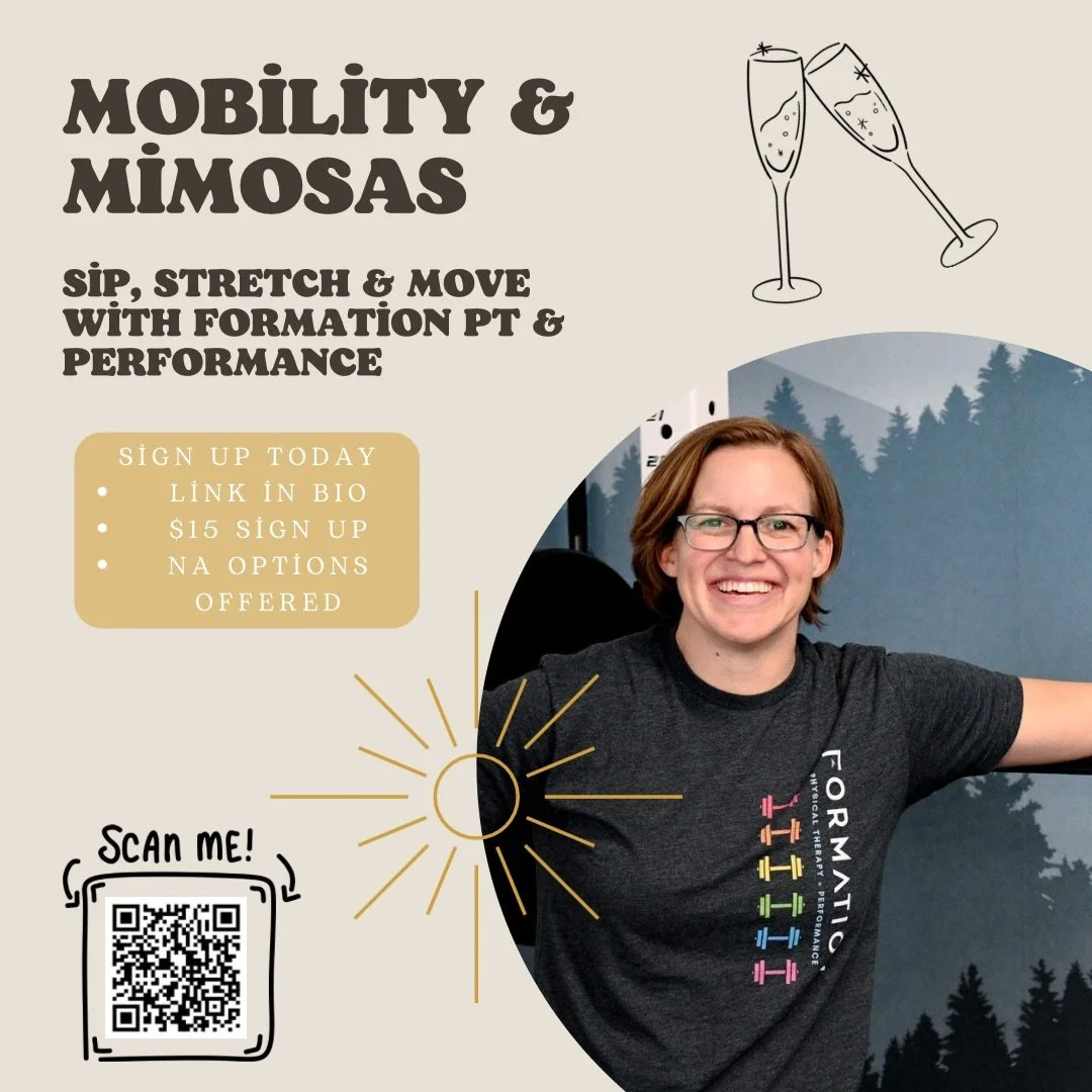 Join us for a relaxing morning of stretching and mimosa sips with Allison from @formationphysicaltherapy 🍾✨

Improve your flexibility and range of motion as Allison guides you through a mobility-focused class designed to help you move and feel bette