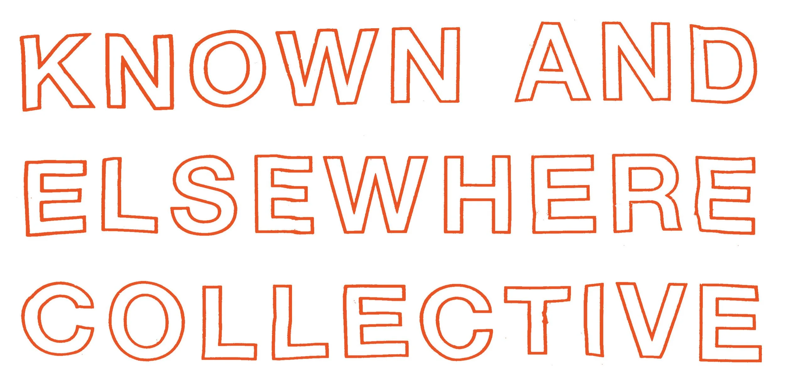 Announcing the Known and Elsewhere Collective, Parapraxis Books, and our new space in Oakland.