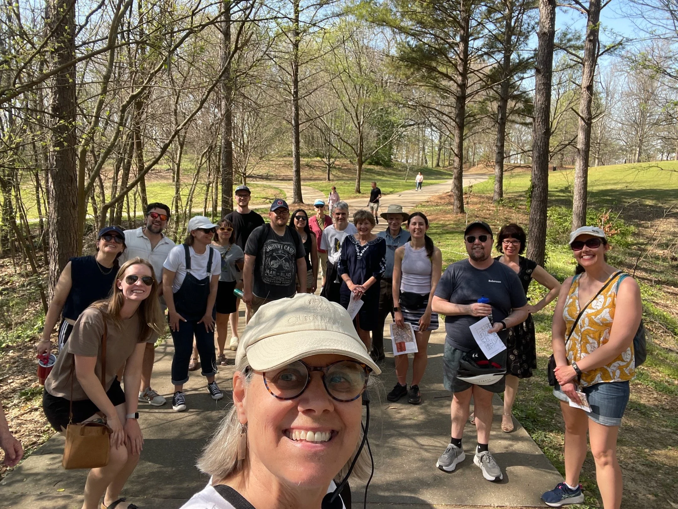 Exploring Freedom Park in Poncey Highlands neighborhood