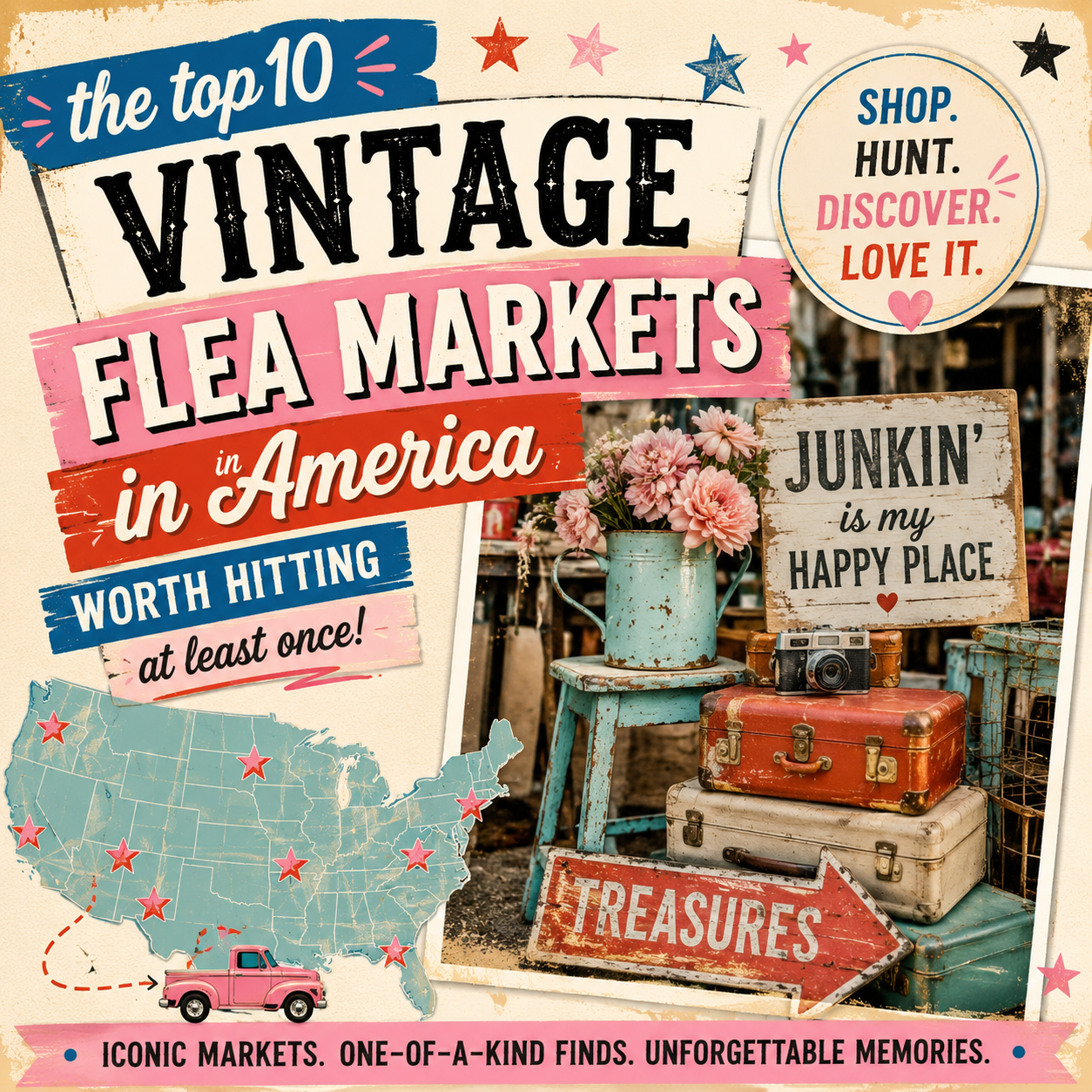 The Top 10 Vintage Flea Markets in America Worth Hitting at Least Once