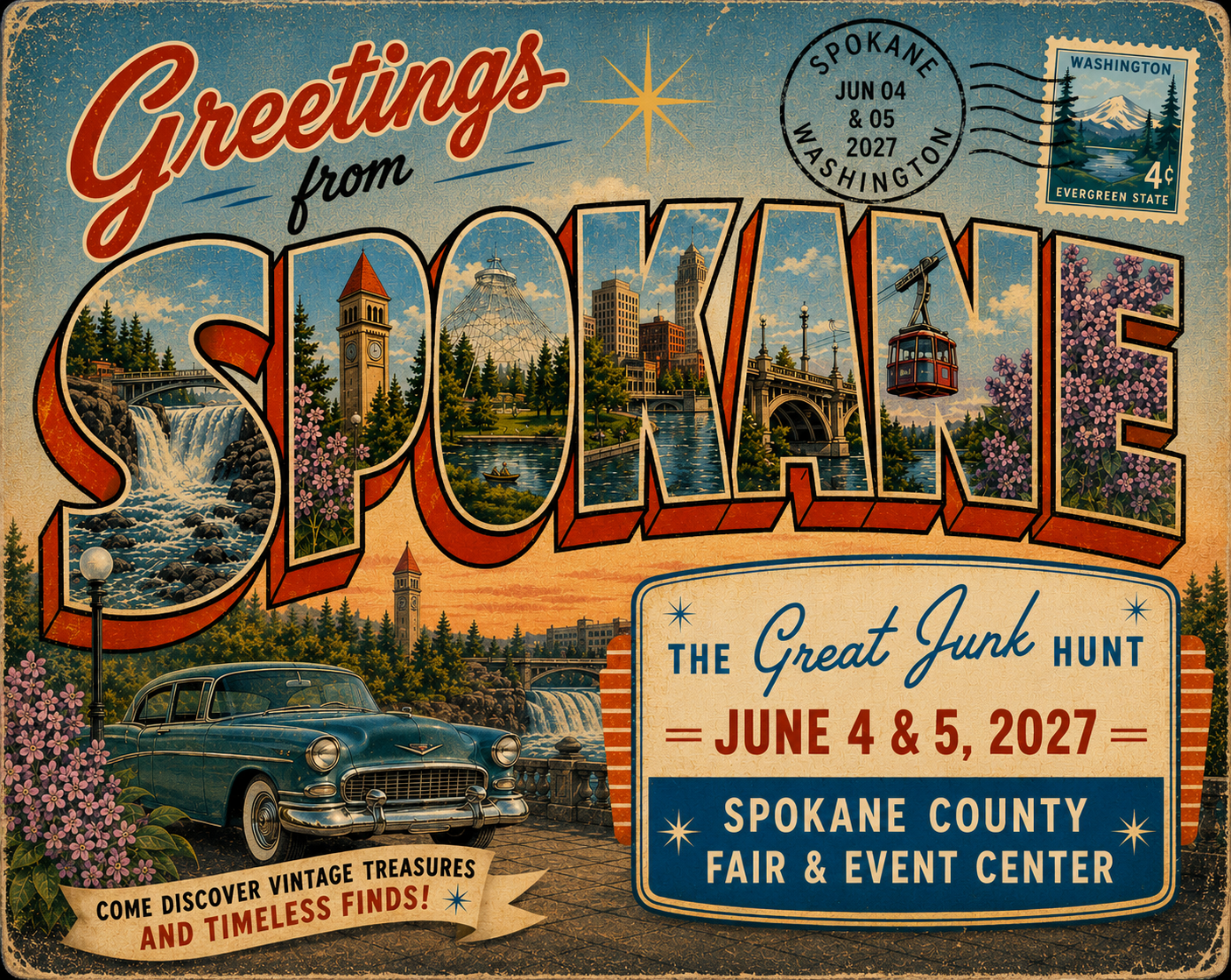 The Hunt Isn’t Over, Spokane. It’s Coming Home. We’re Keeping the Historic June Vintage Tradition Alive!