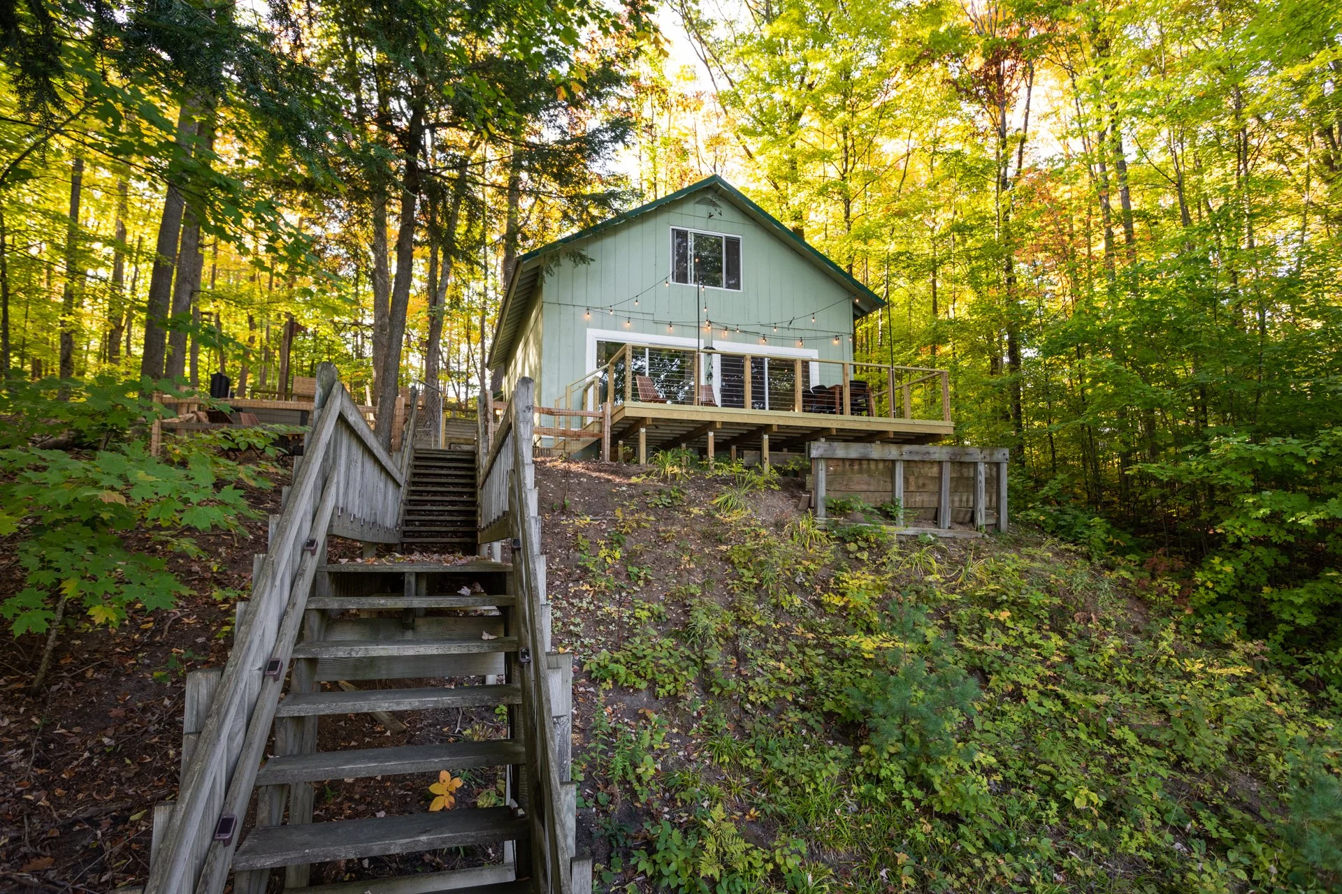 Gallery — Greenhouse Cottage Buhl Lake Gaylord MI Cottage Rental