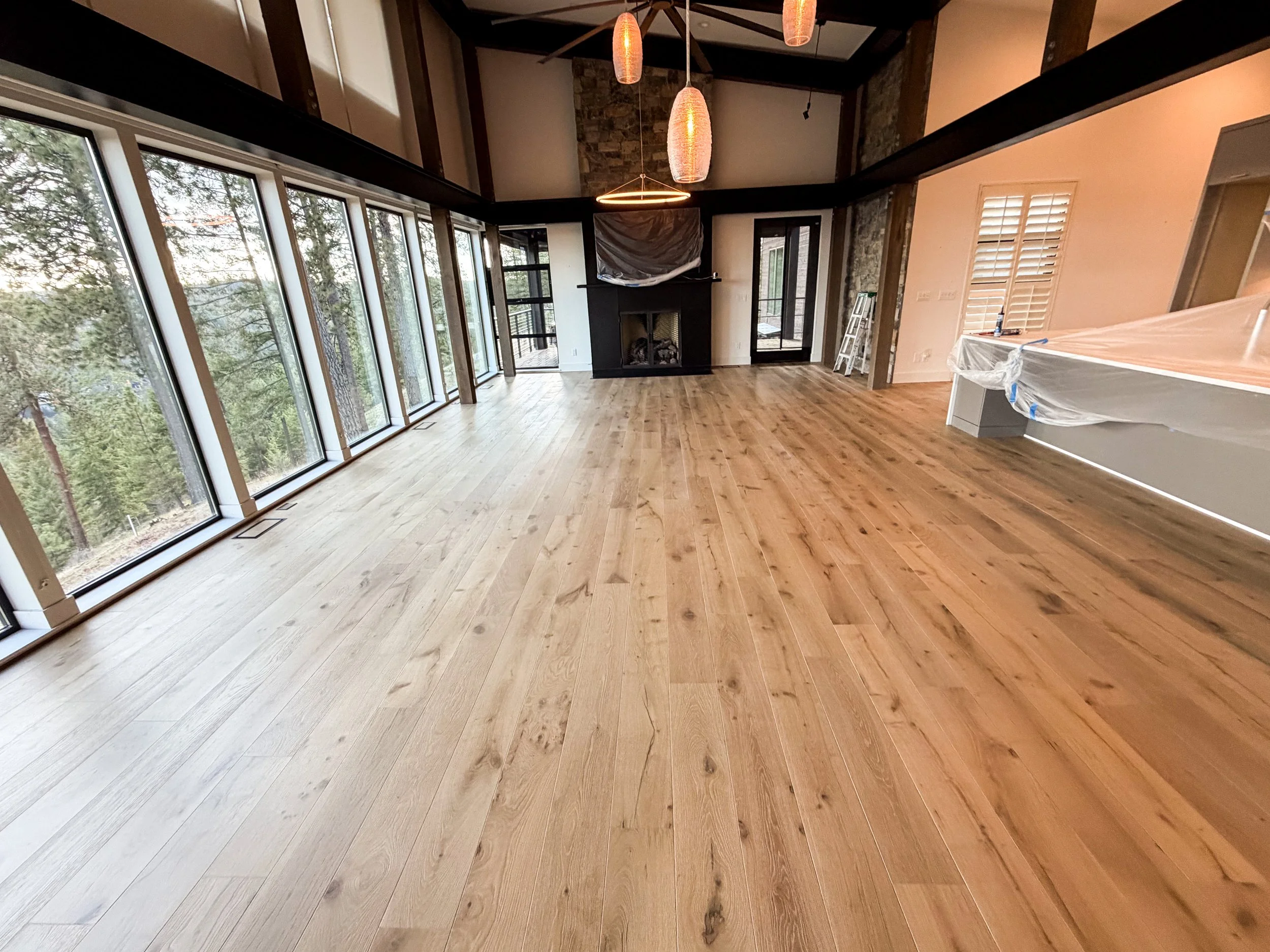 Wood flooring refinishing and installation Coeur d'Alene and Spokane 