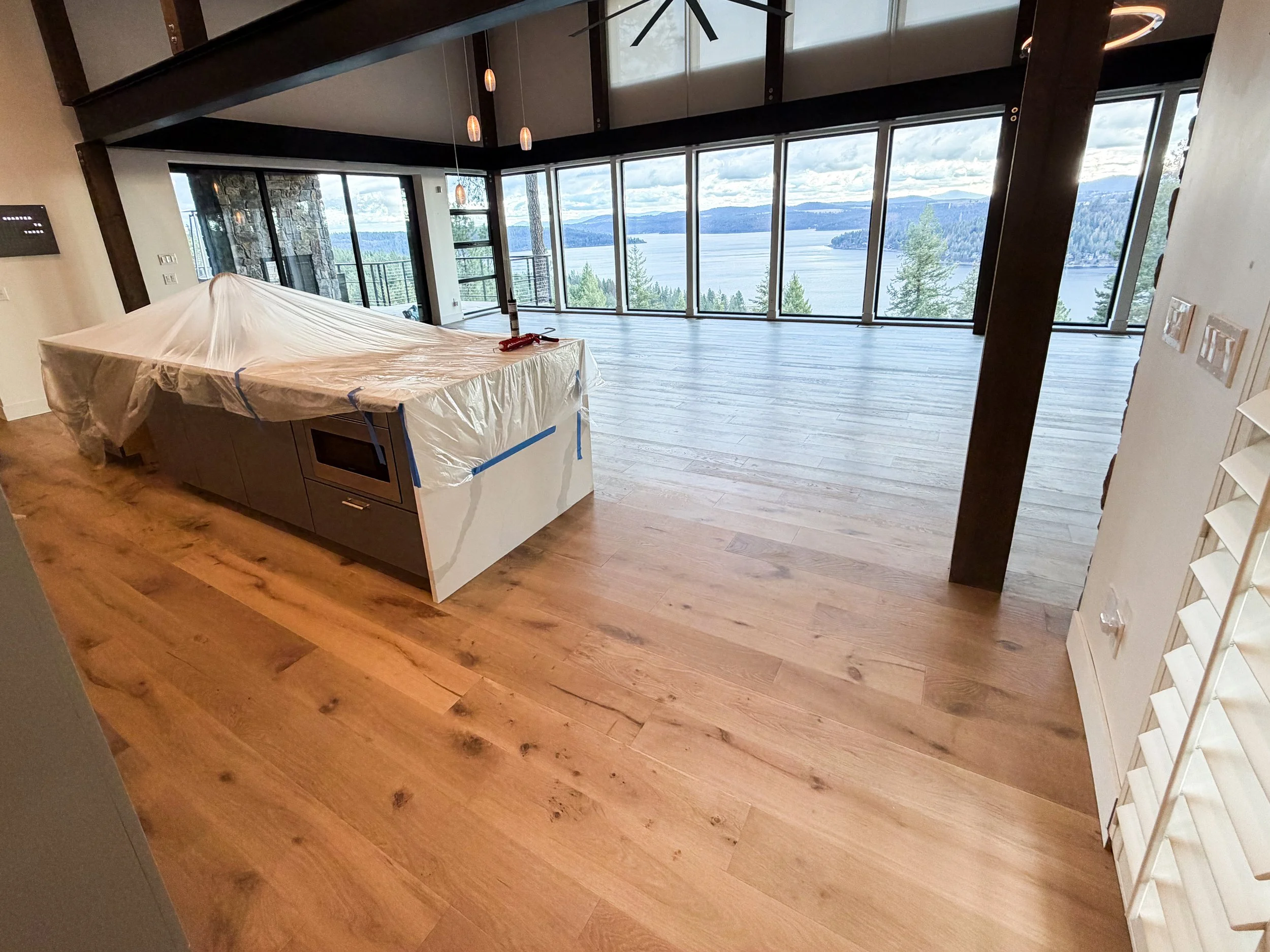 Wood flooring refinishing and installation Coeur d'Alene and Spokane 