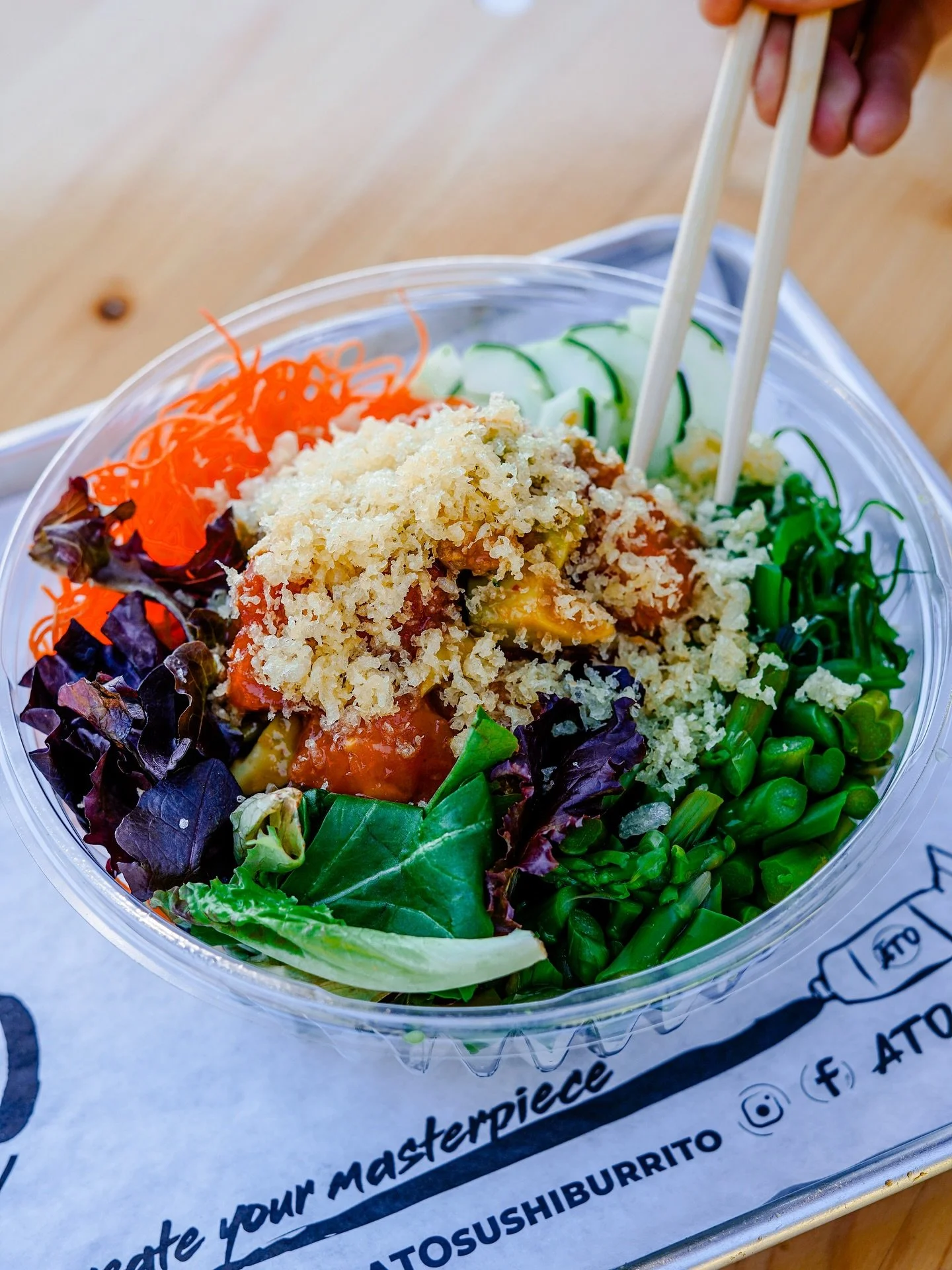 Build it. Mix it. Love it. 🥢🍣
Your poke bowl, your rules.