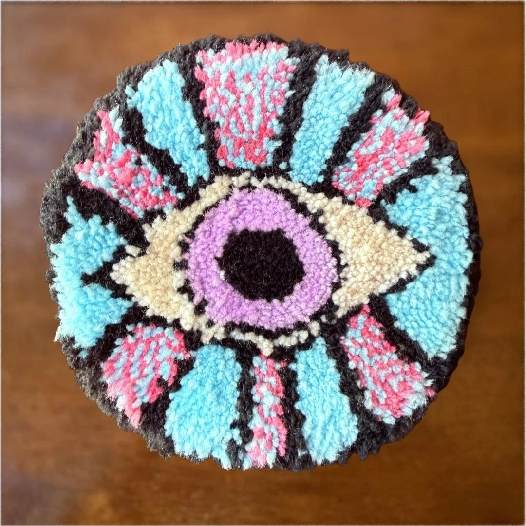 Cotton Candy Skies Table Rug