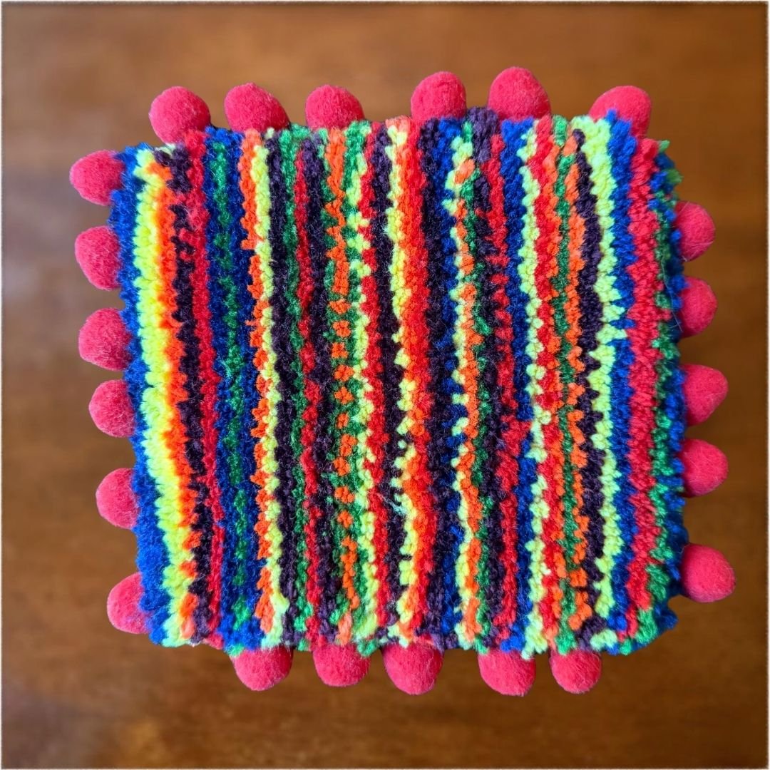 Pom Pom Parade Table Rug