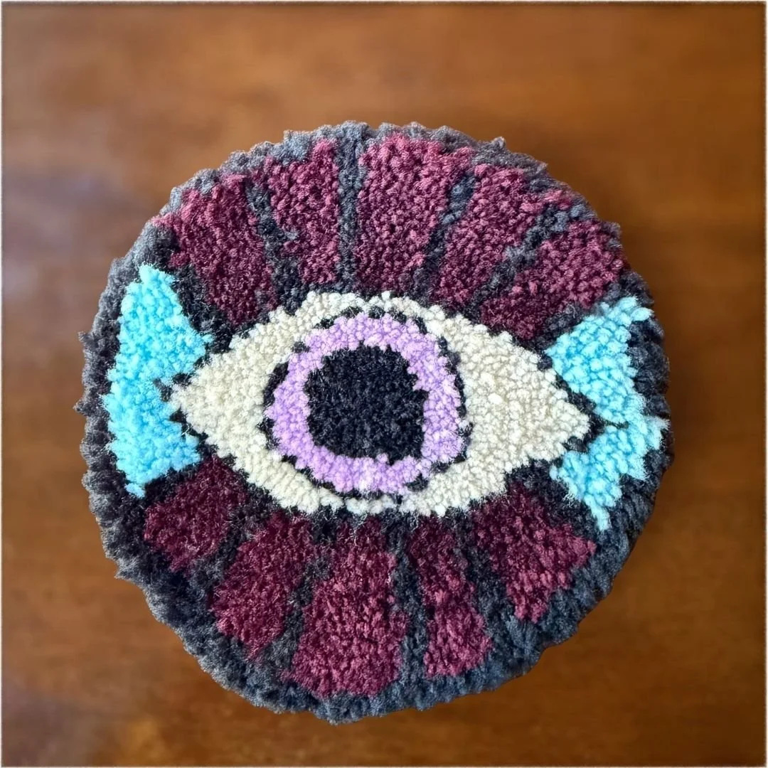 Eye of the Night Table Rug